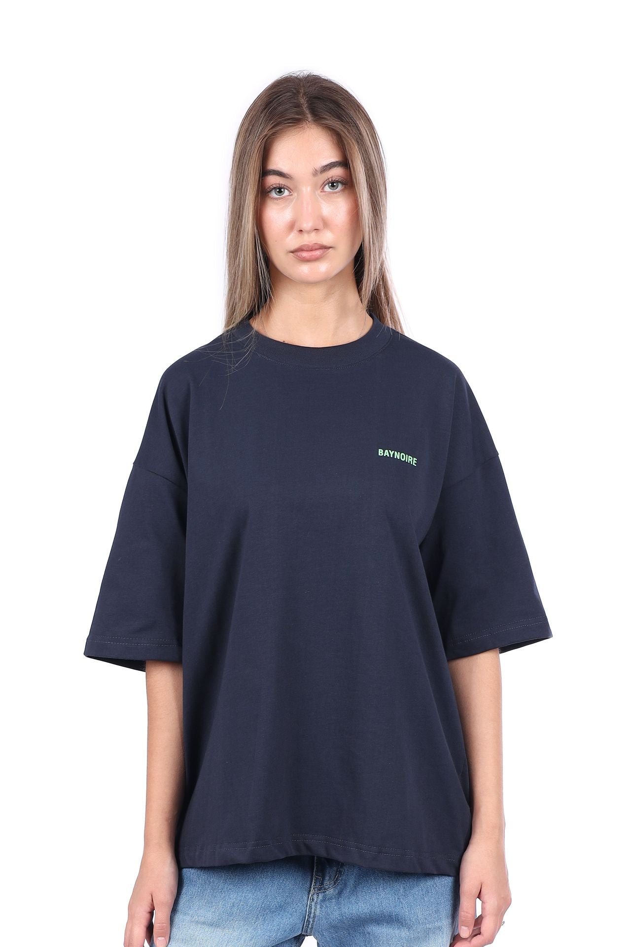 Navy Logo II PL Oversized T-shirt