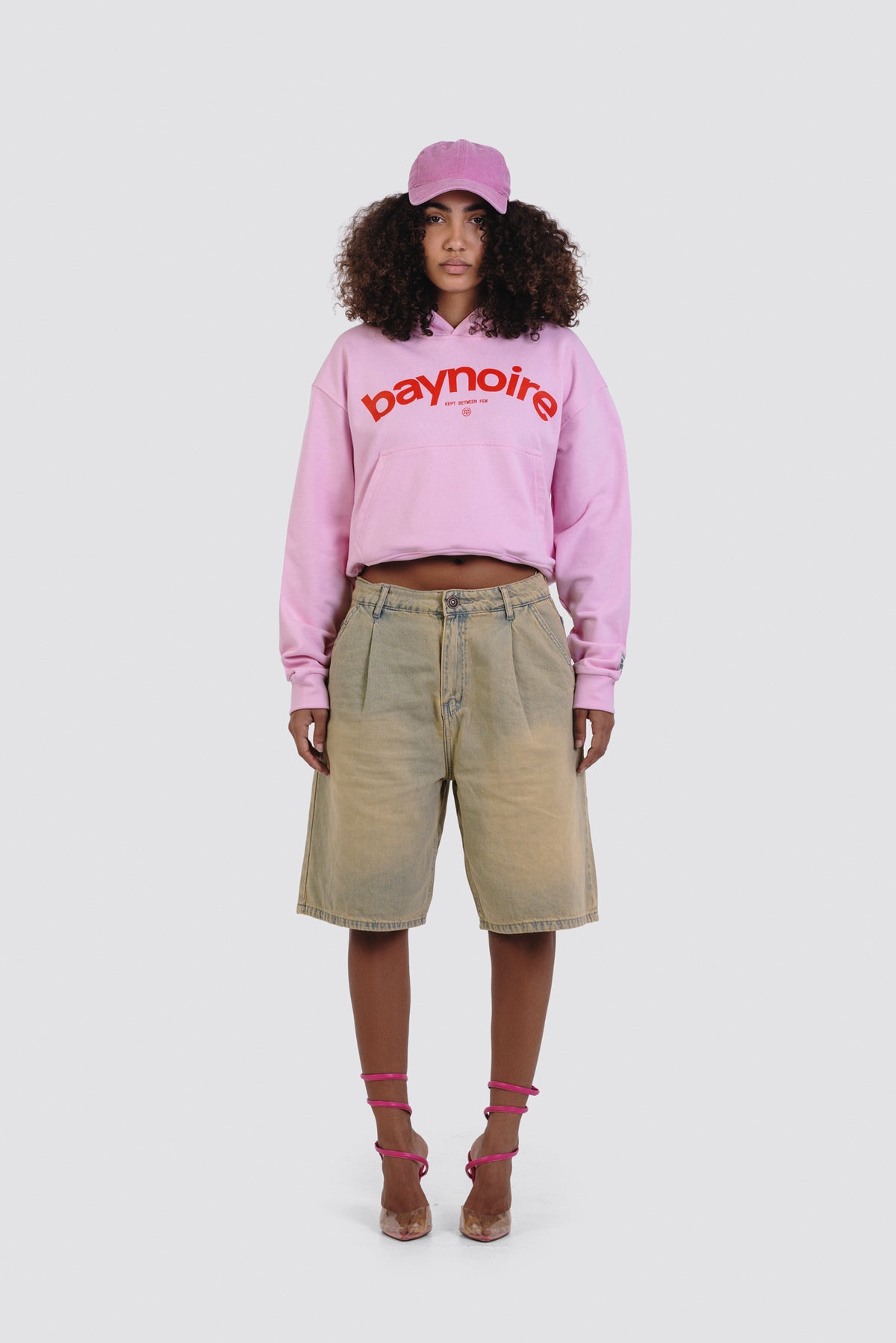 04X Boxy Pink Baynoire ARC Hoodie
