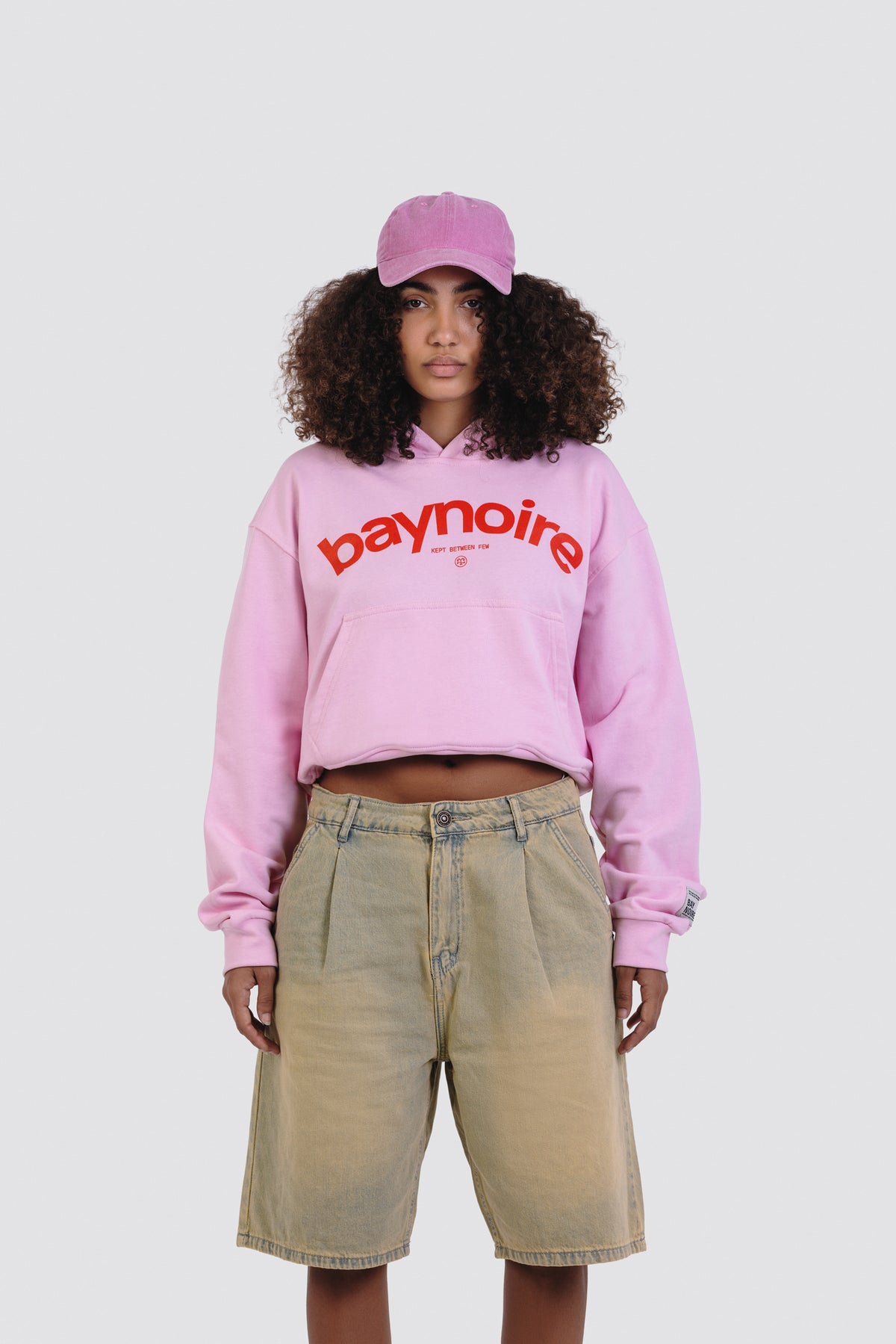 04X Boxy Pink Baynoire ARC Hoodie