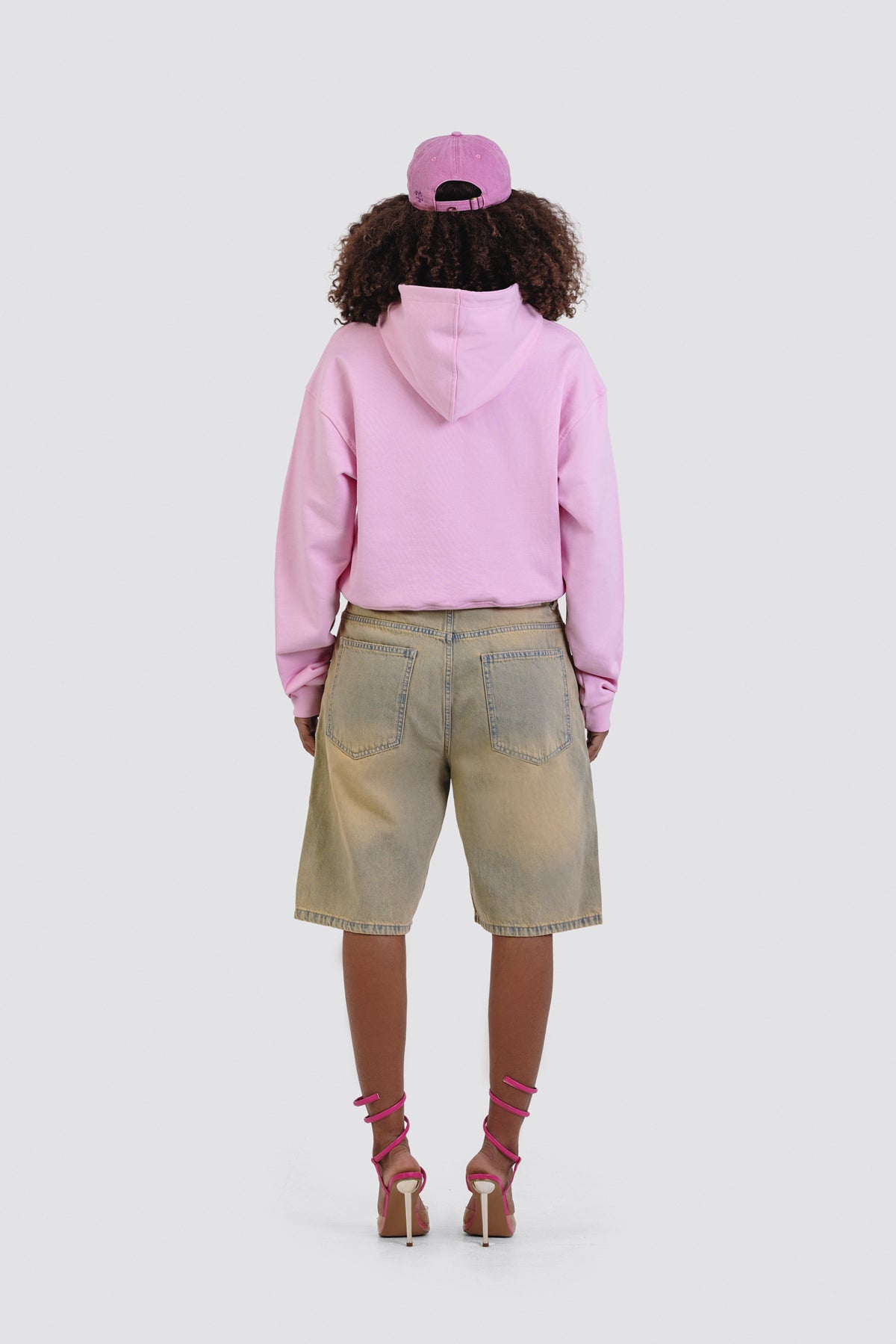 04X Boxy Pink Baynoire ARC Hoodie