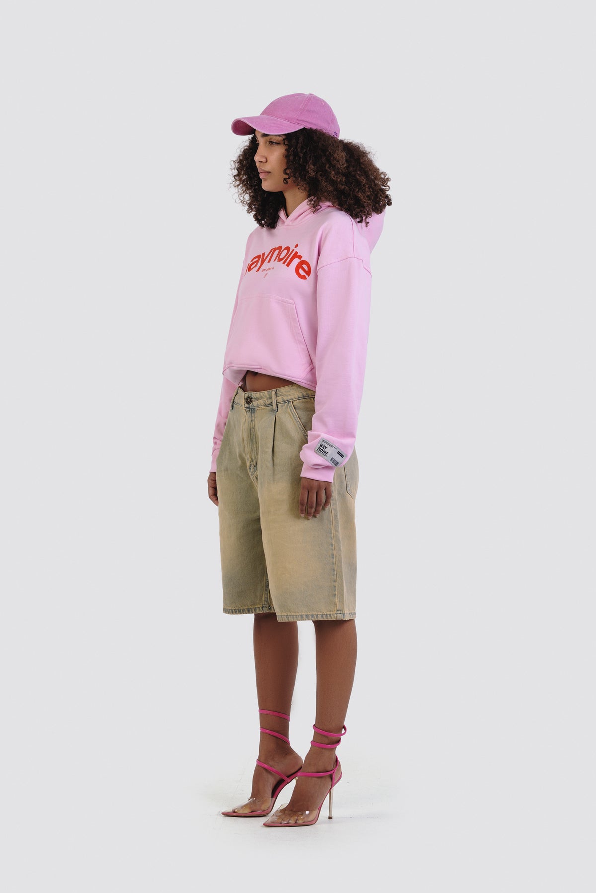 04X Boxy Pink Baynoire ARC Hoodie