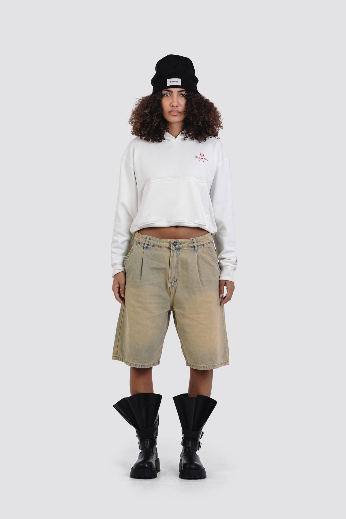 04X Boxy White House OF Hearts Hoodie