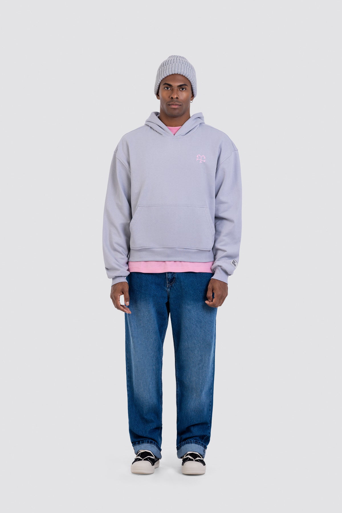 04X Boxy Iron Monogram Hoodie