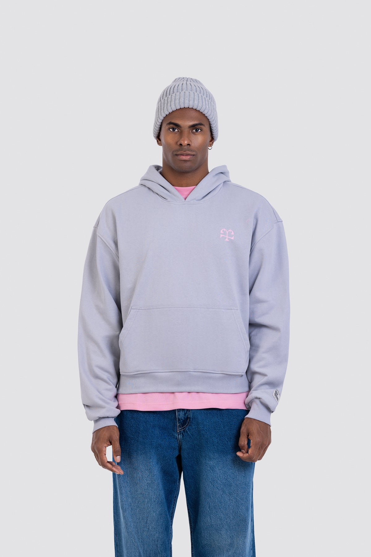 04X Boxy Iron Monogram Hoodie