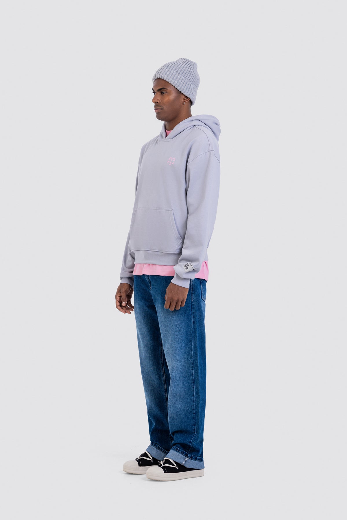 04X Boxy Iron Monogram Hoodie