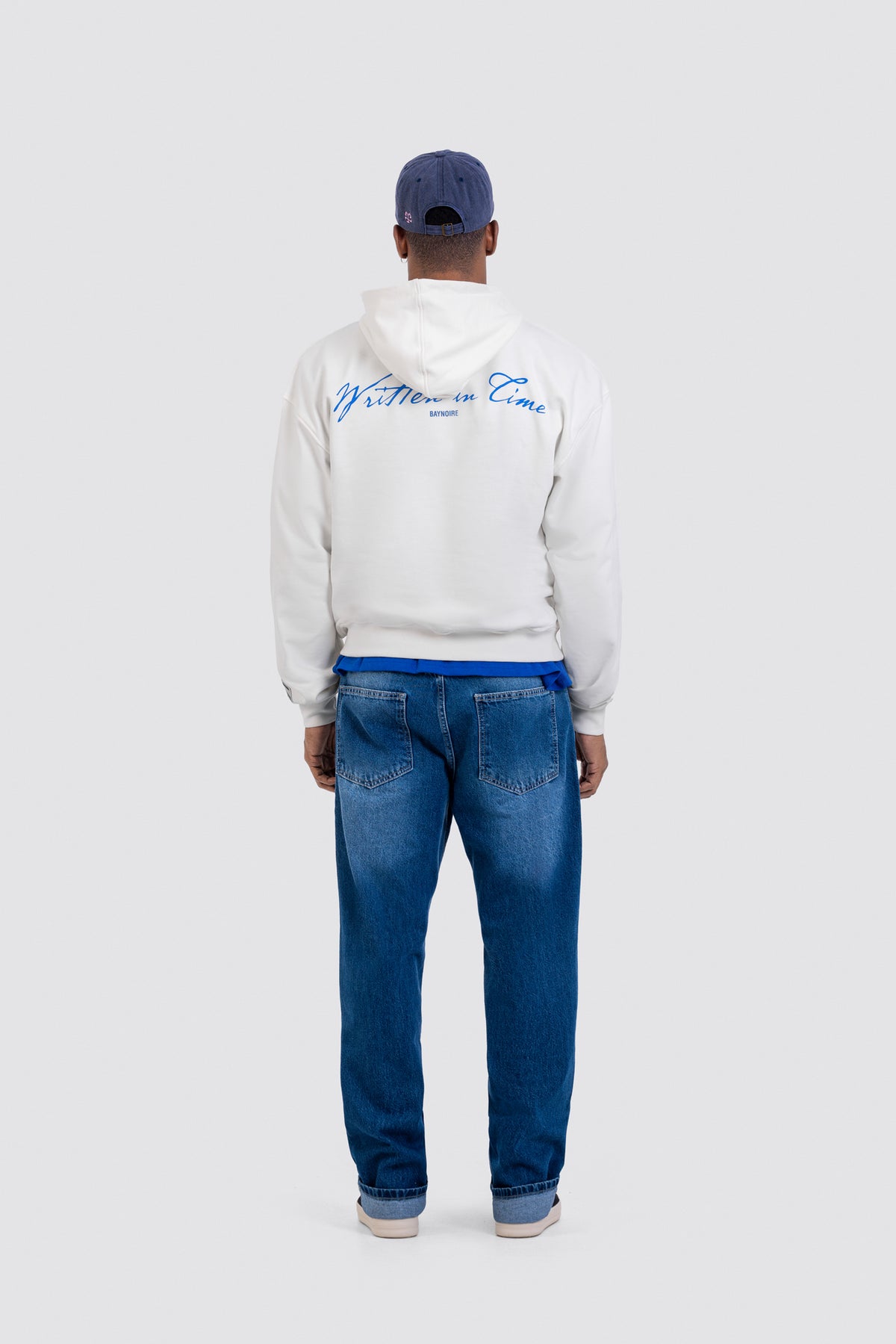 04X Boxy White WIT Hoodie