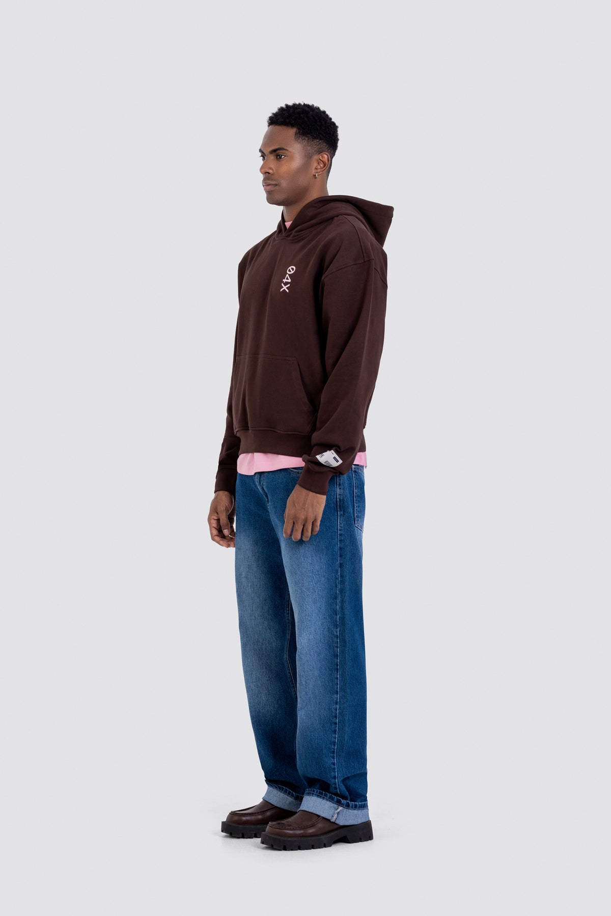 04X Boxy Brown Vertical 04X Hoodie