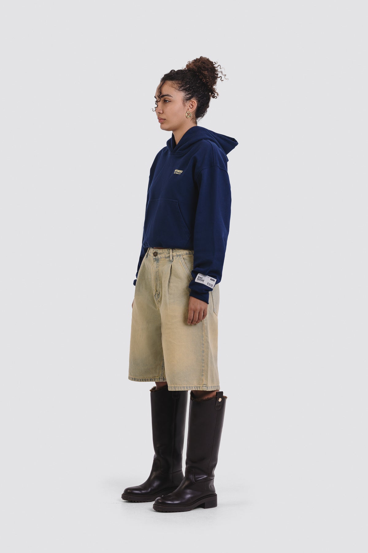 04X Boxy Navy KBF Hoodie