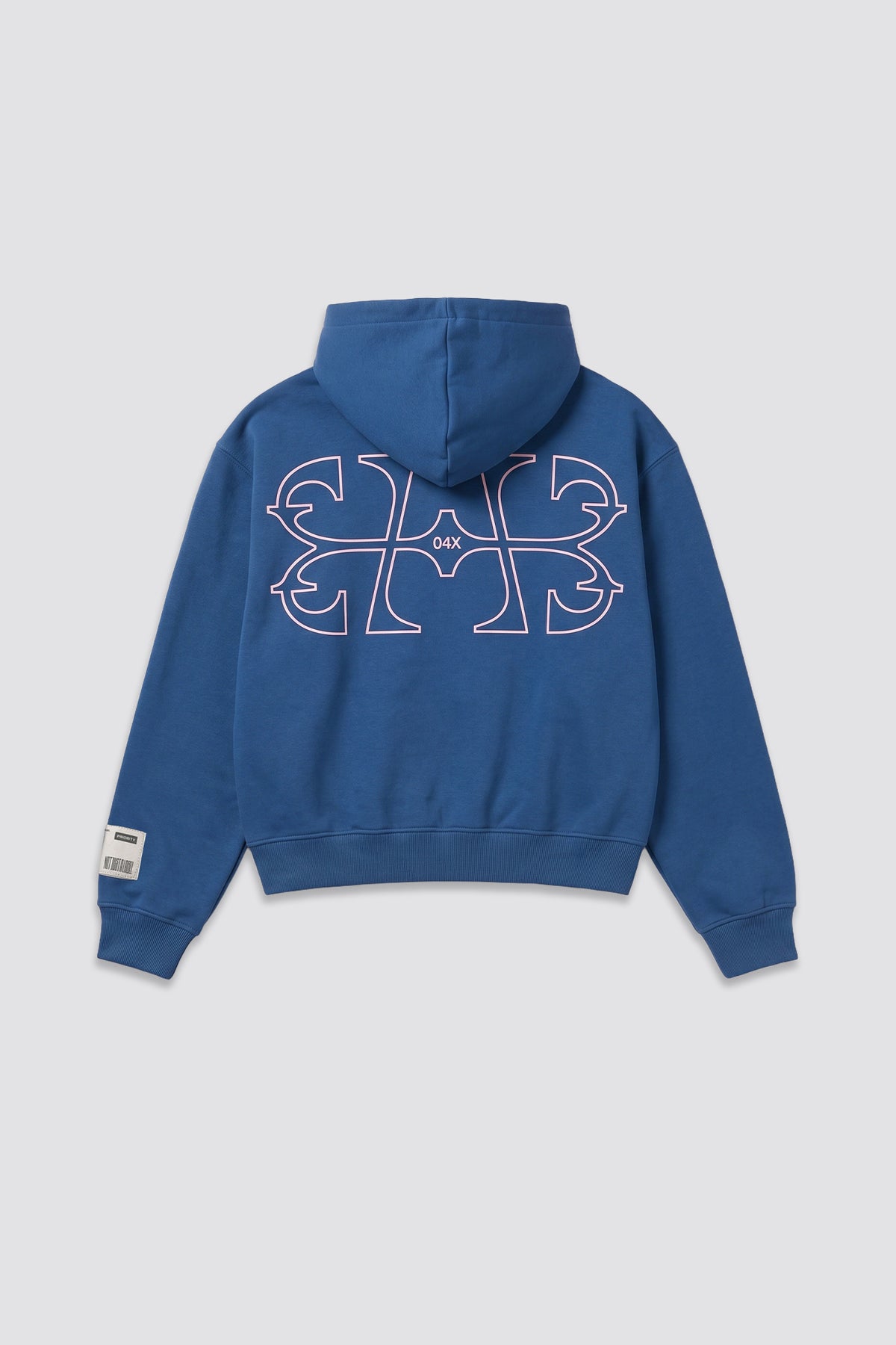 04X Boxy Blue 2X Monogram Hoodie