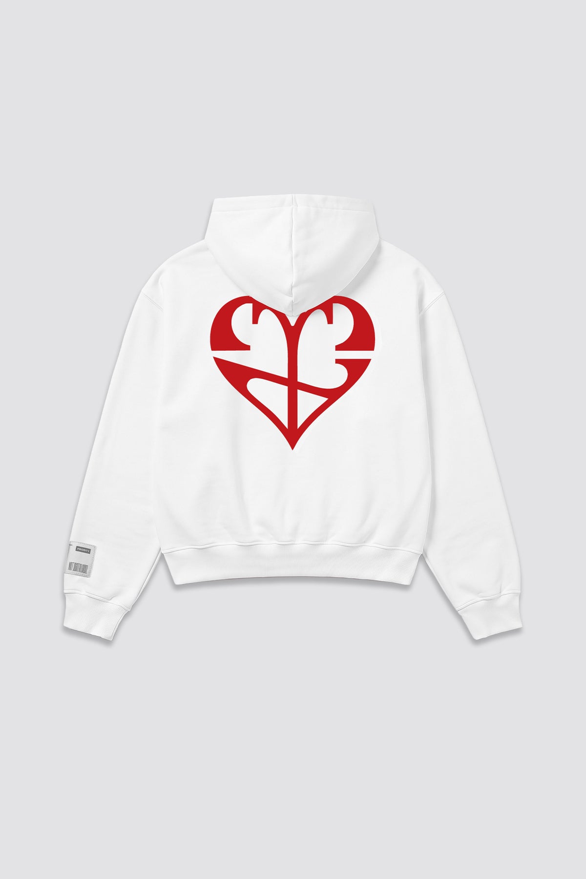 04X Boxy White House OF Hearts Hoodie