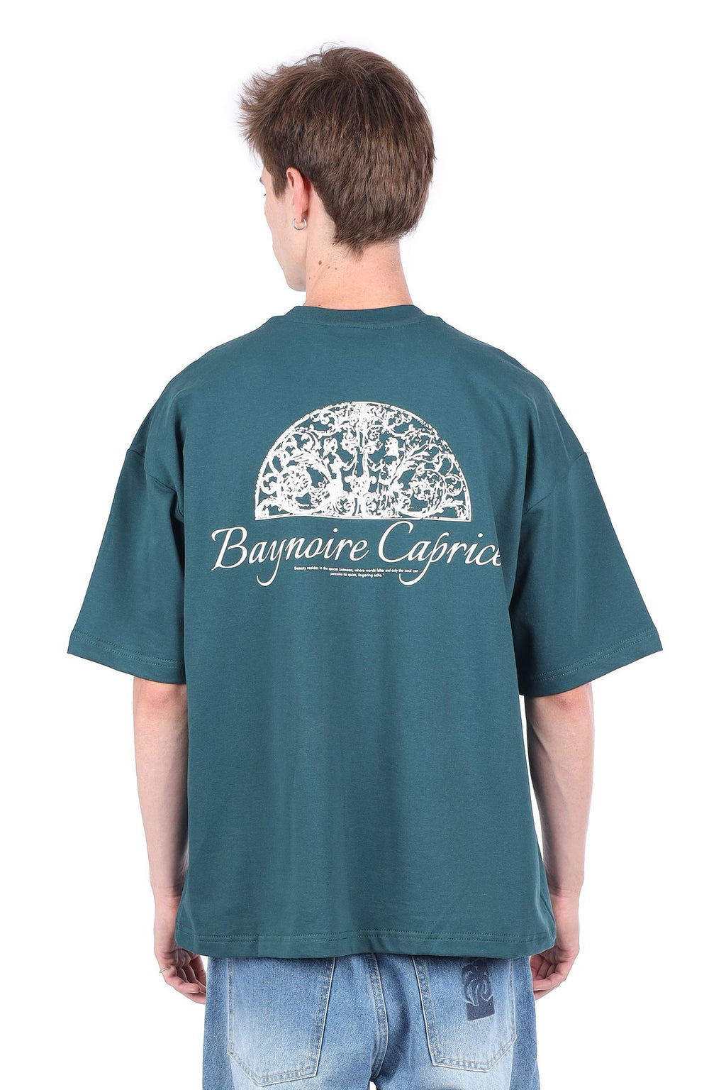 Teal Caprice Beauty Oversized T-shirt