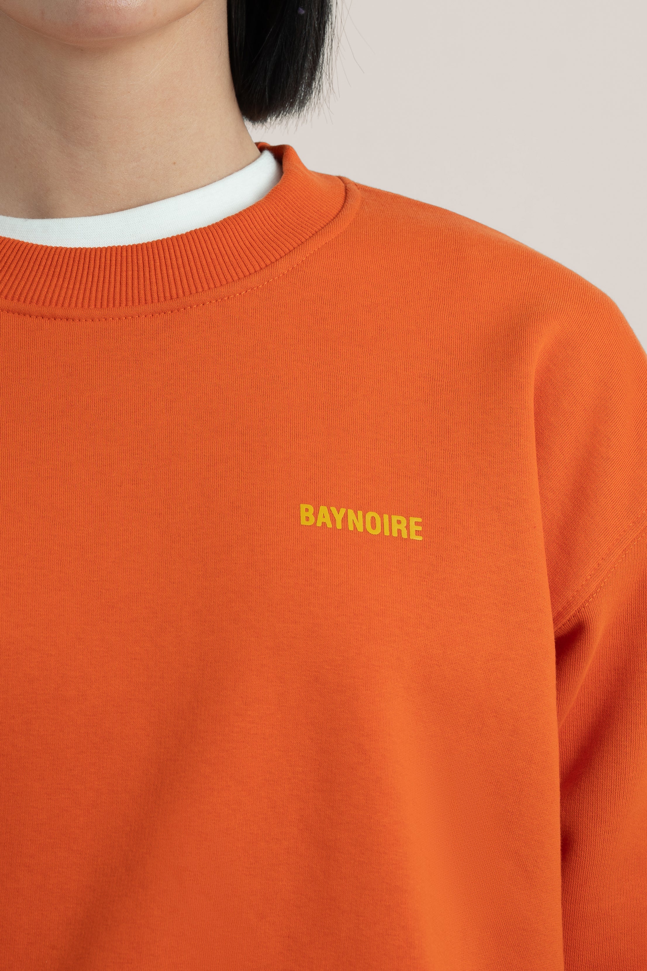 Orange Logo II PL Oversized Sweatshirt