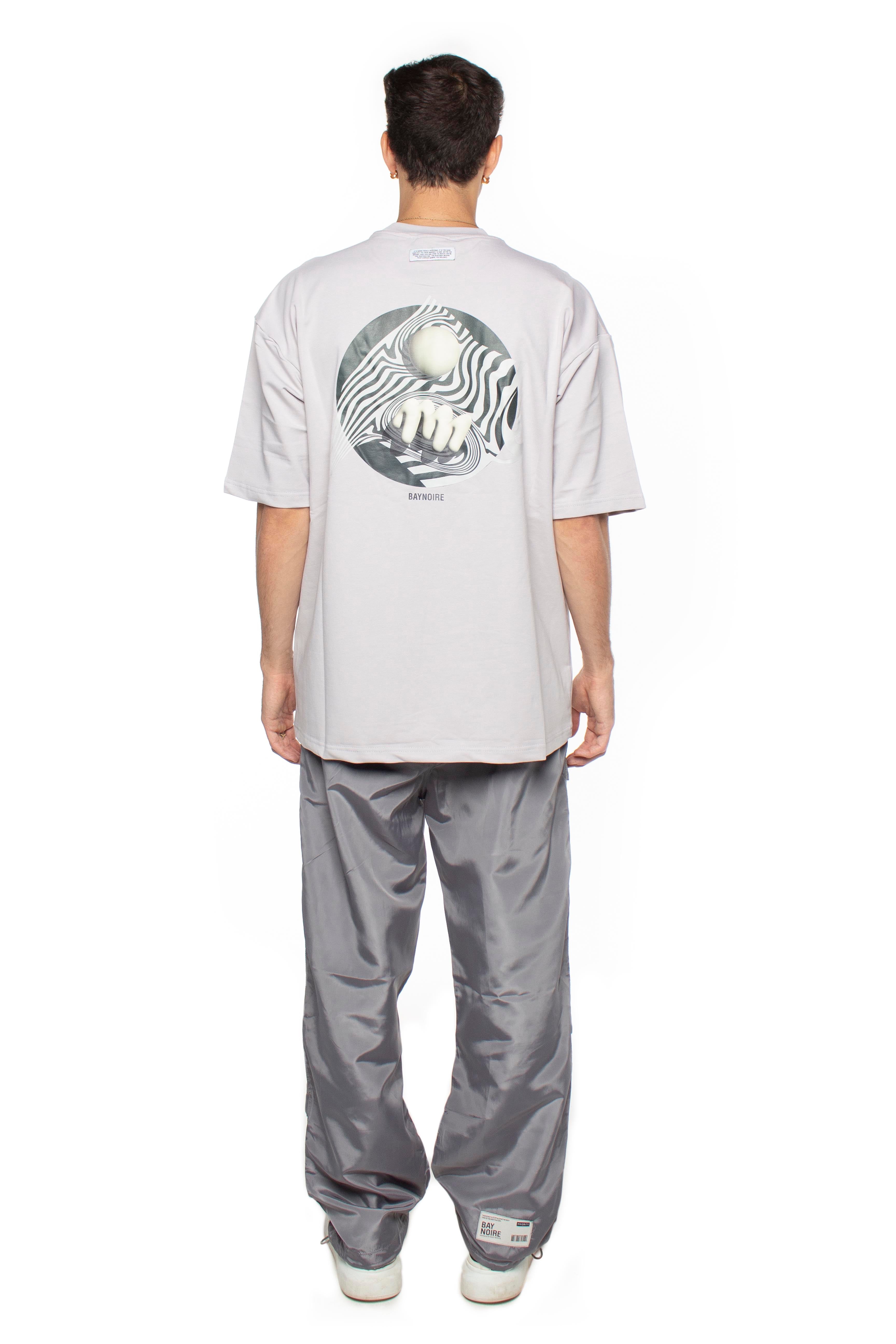 Dark Grey Parachute Pants V2