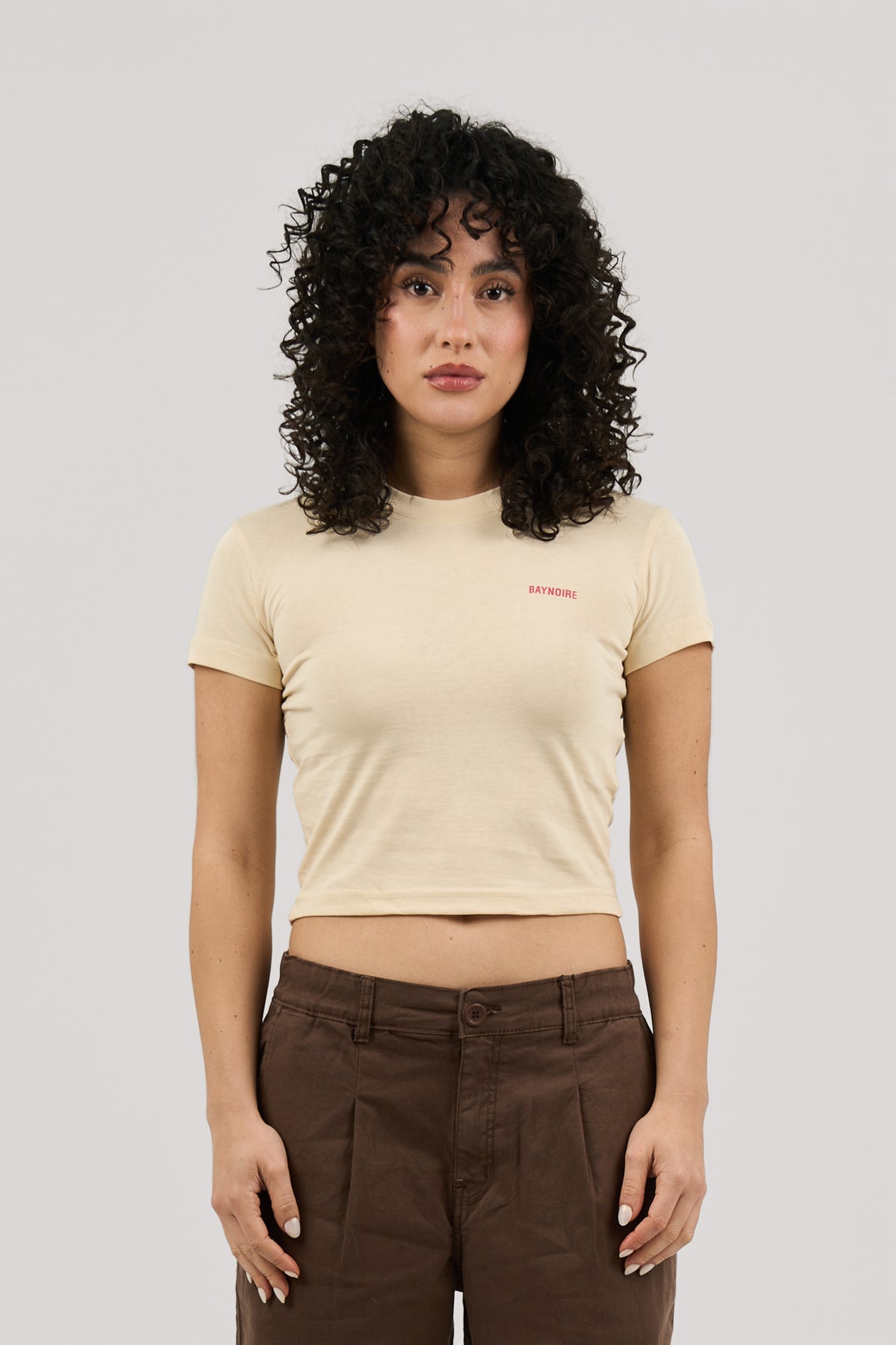 Cream Logo PL Baby Tee