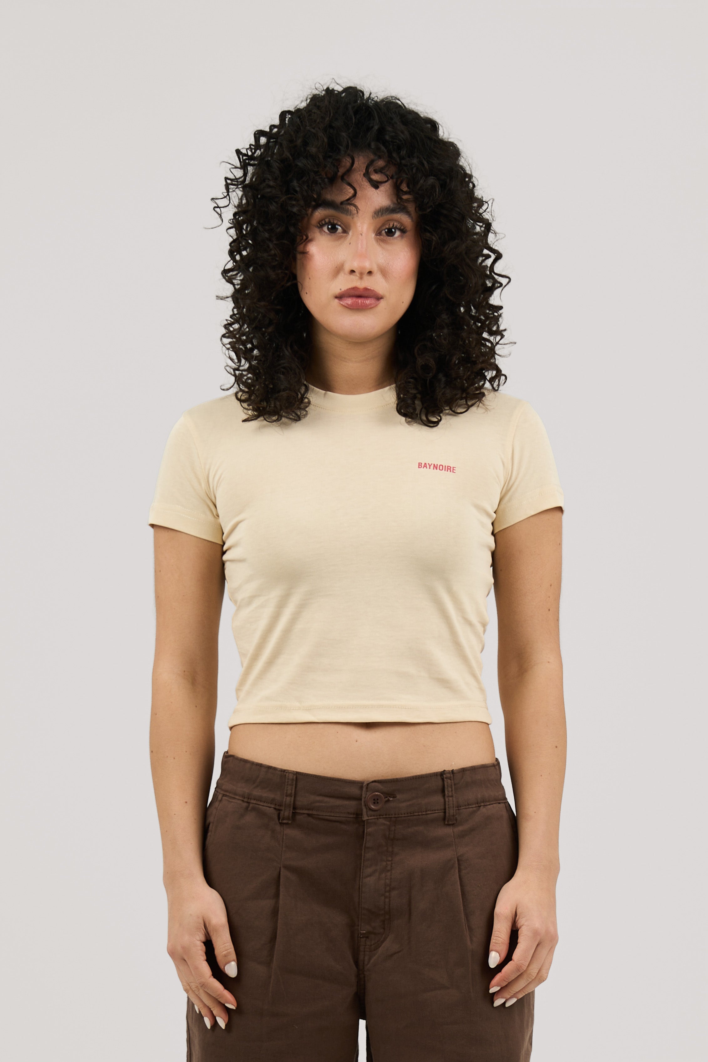 Cream Logo PL Baby Tee