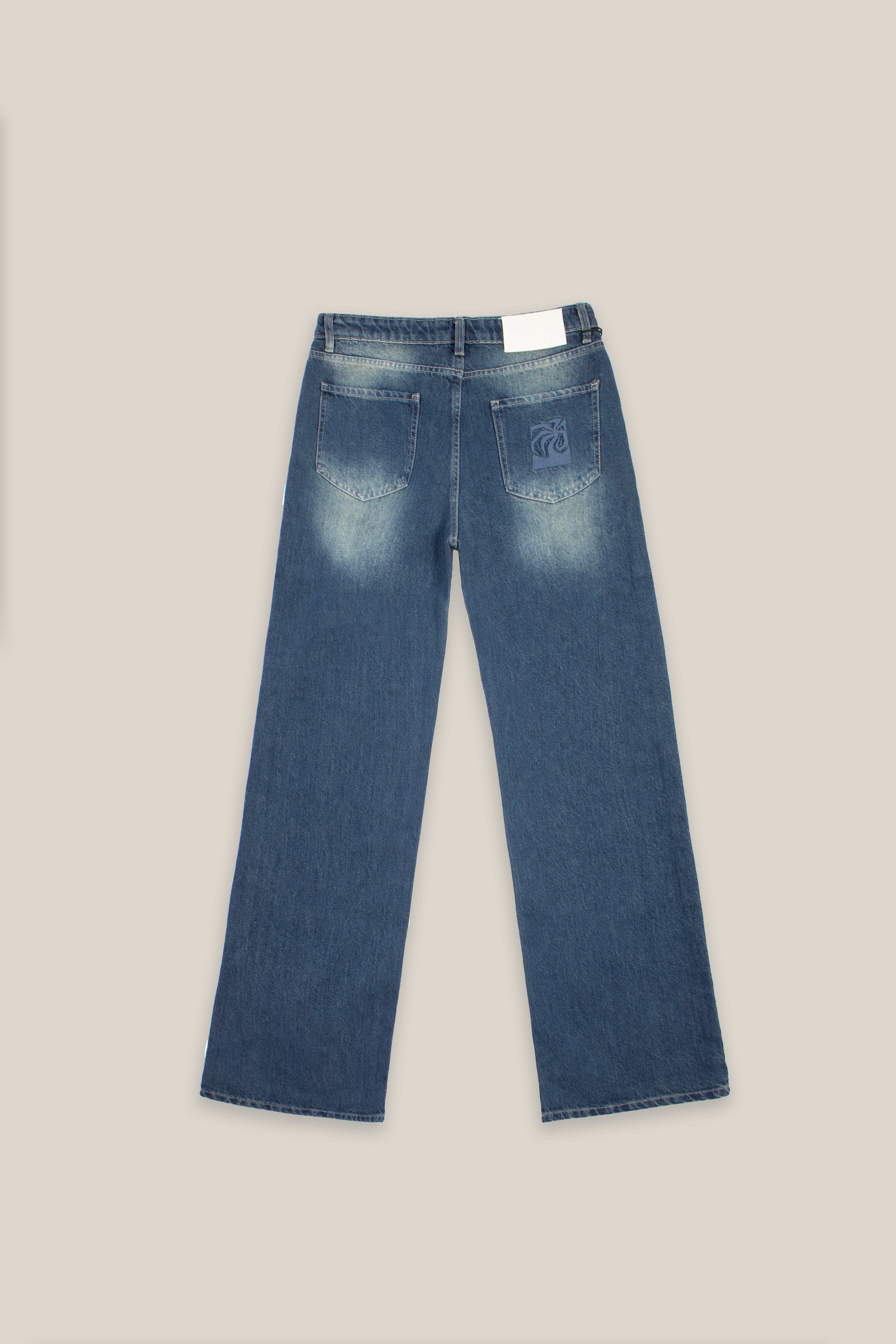 Stone Blue Denim 110