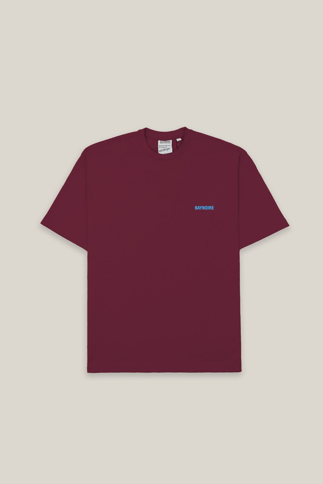 Burgundy Logo II PL Oversized T-shirt