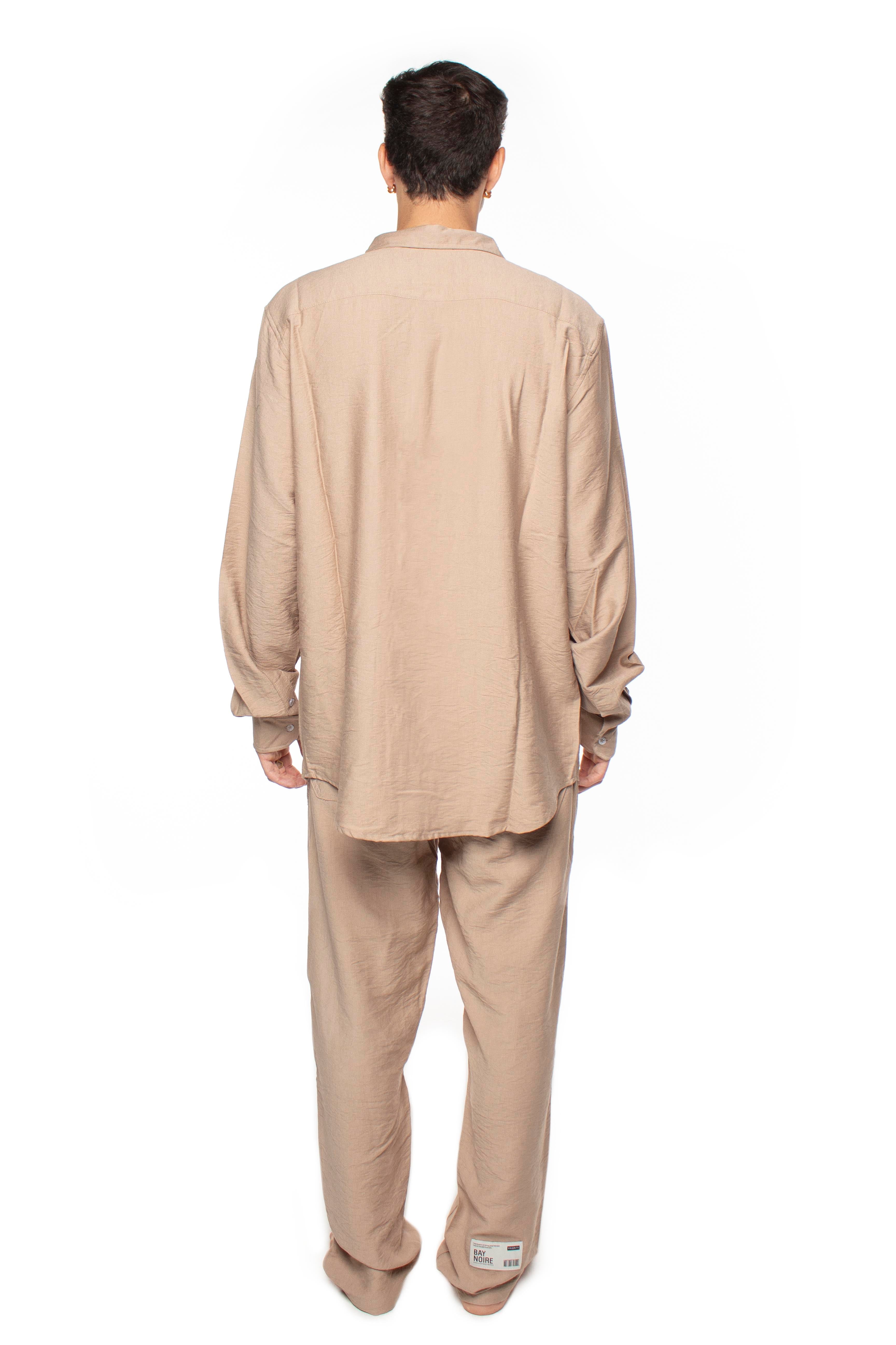 Brown Linen Pants V2