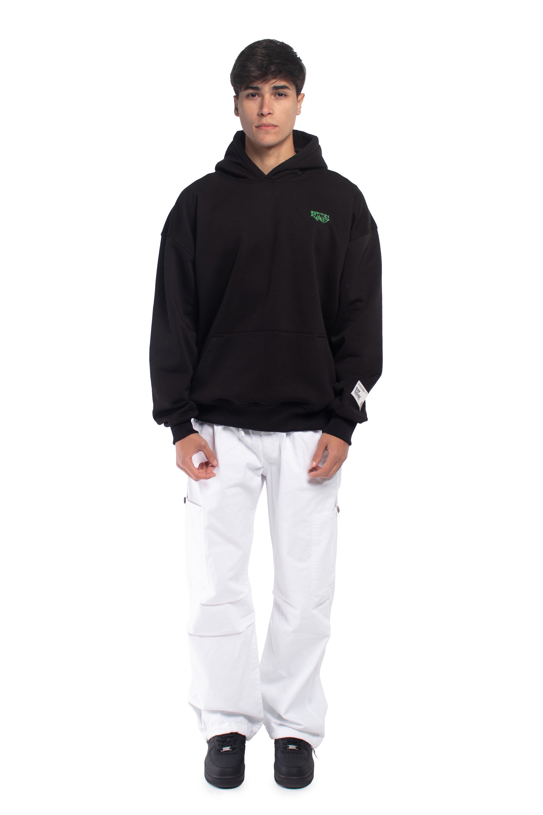 Black Melt 0.2 Oversized Hoodie