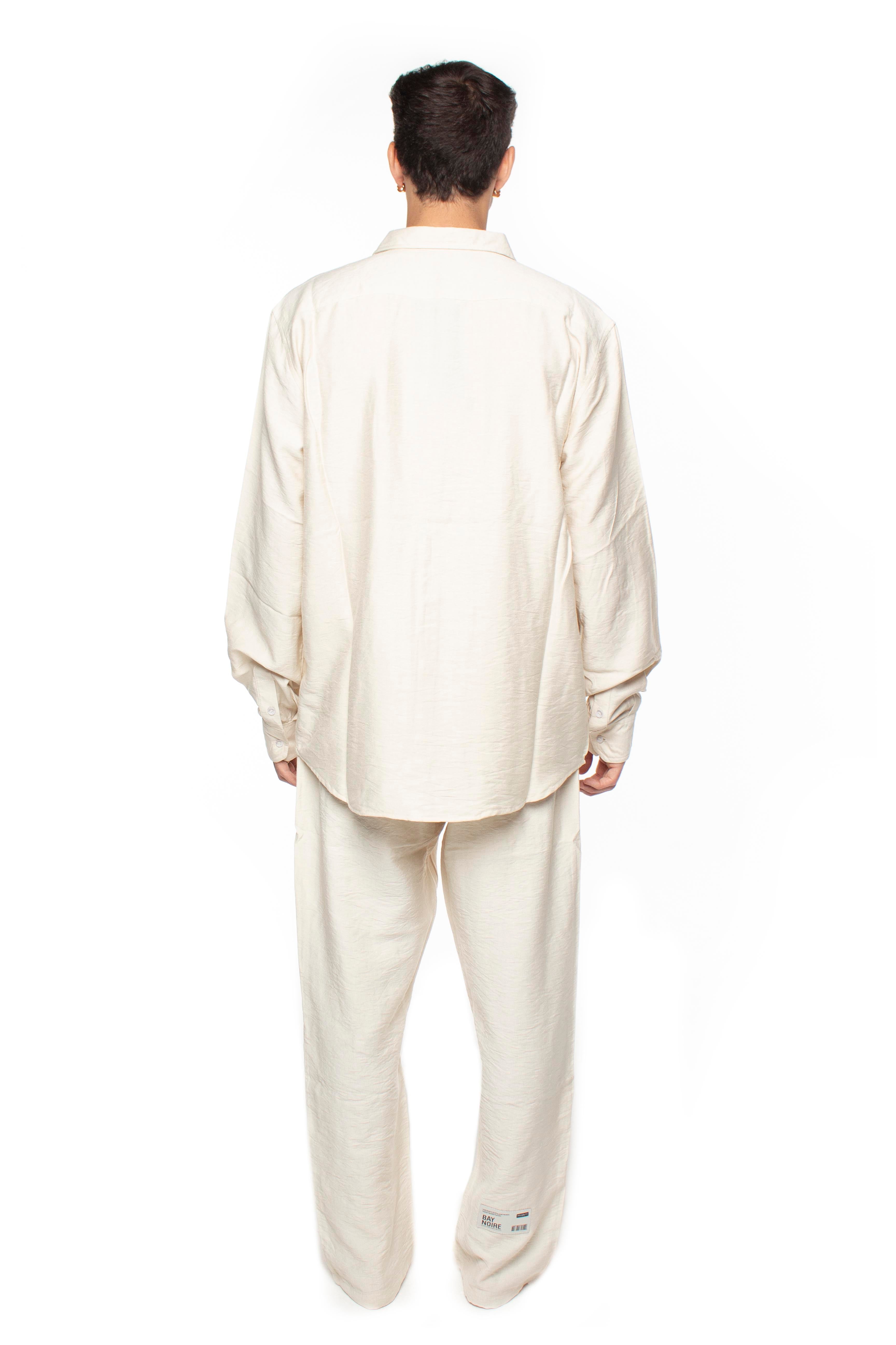 Light Beige Linen Pants V2