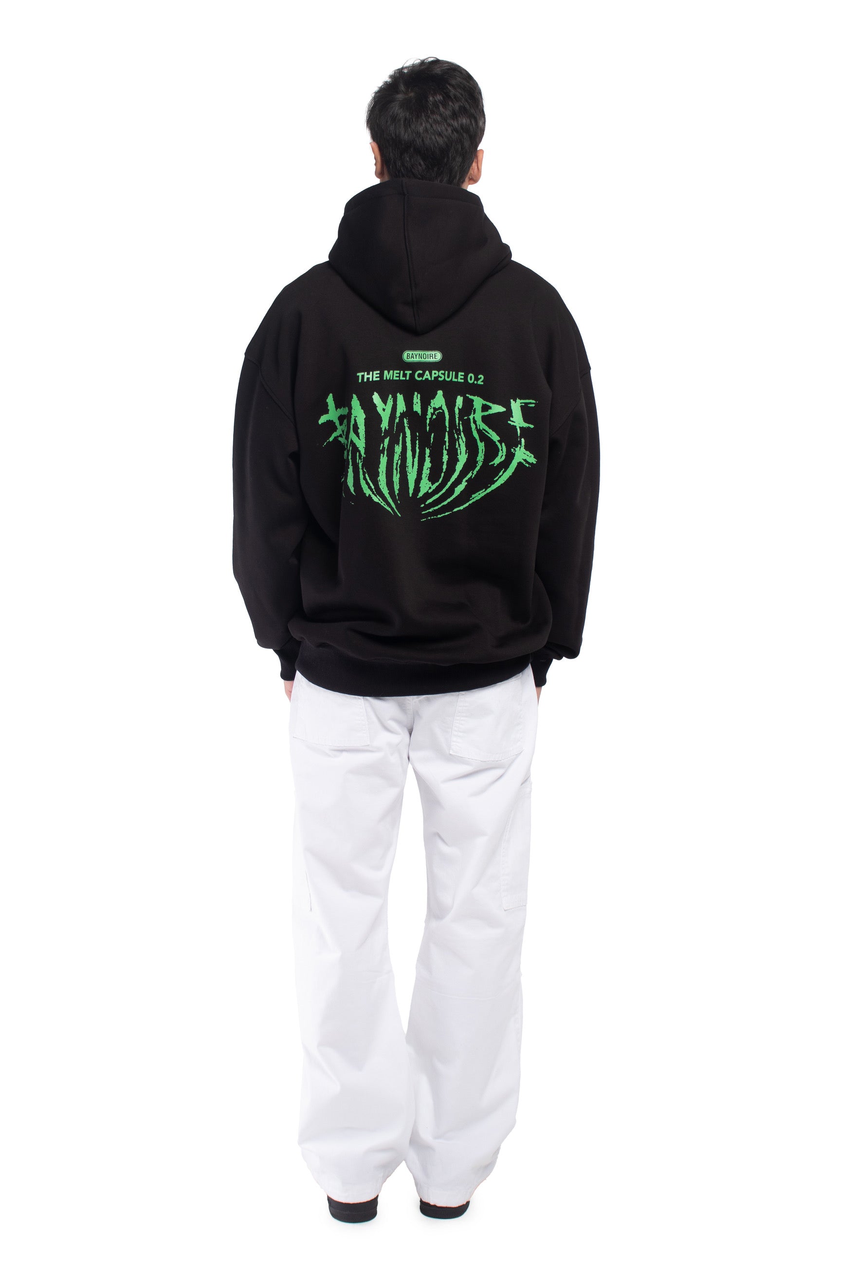 Black Melt 0.2 Oversized Hoodie