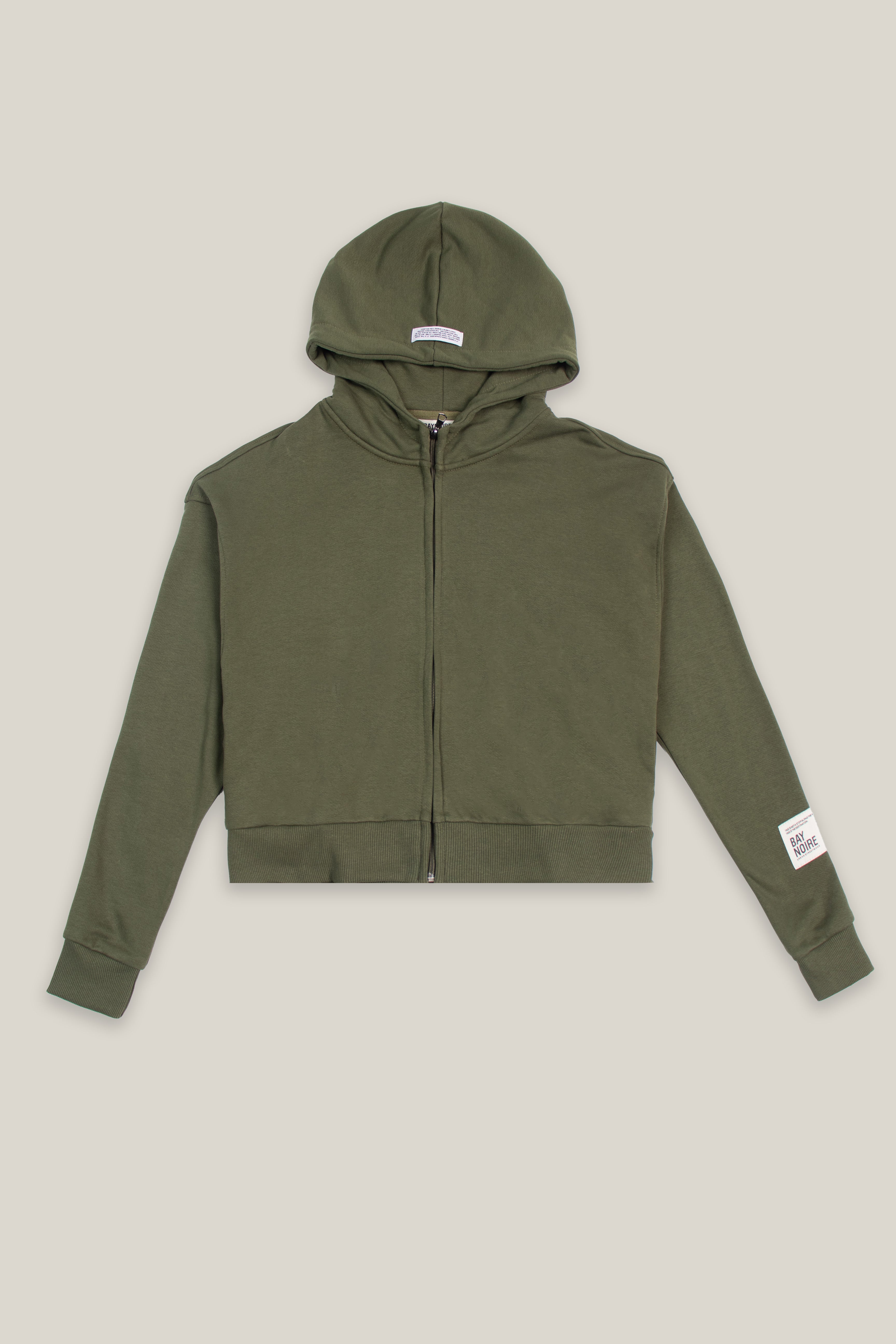 Olive Core Boxy Jacket