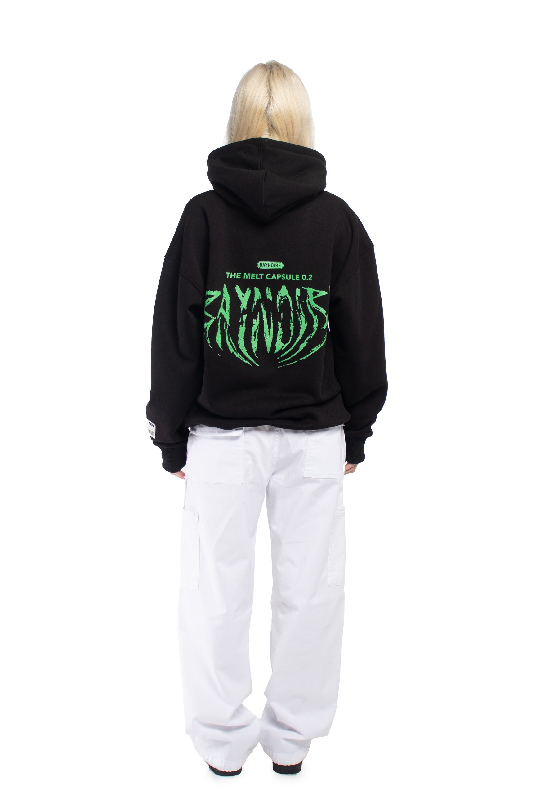 Black Melt 0.2 Oversized Hoodie