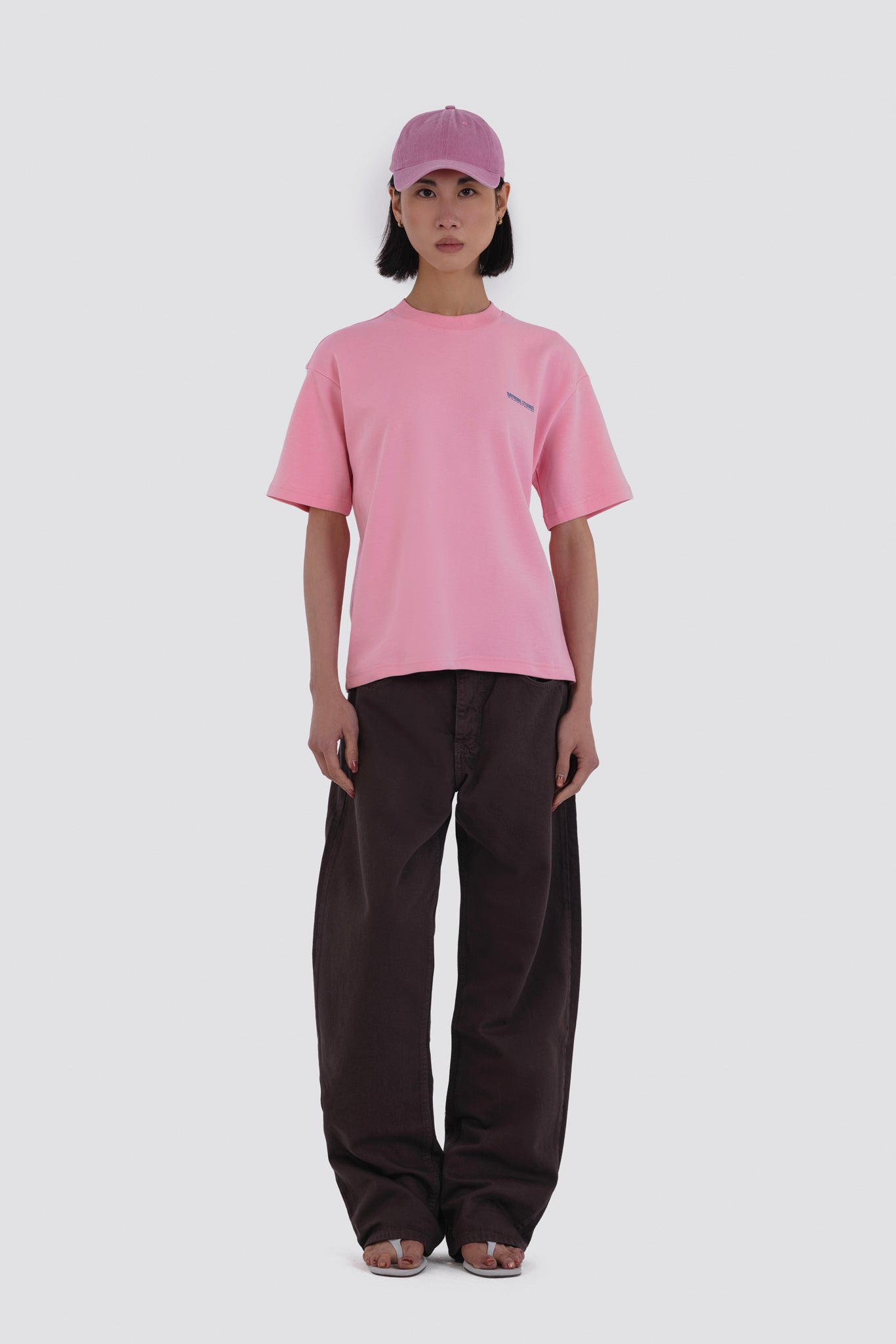 04X Oversized Pink Baynoire Studios E2 T-Shirt