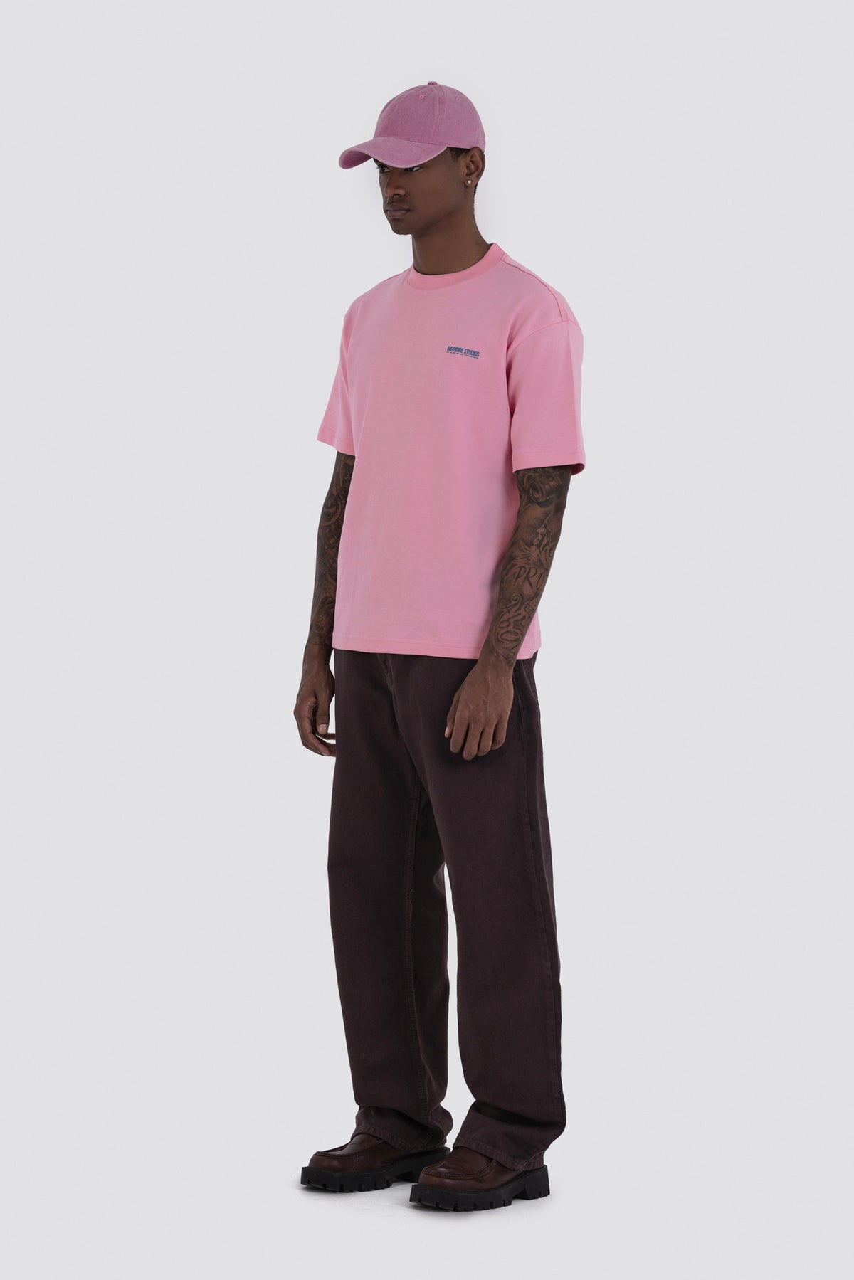 04X Oversized Pink Baynoire Studios E2 T-Shirt