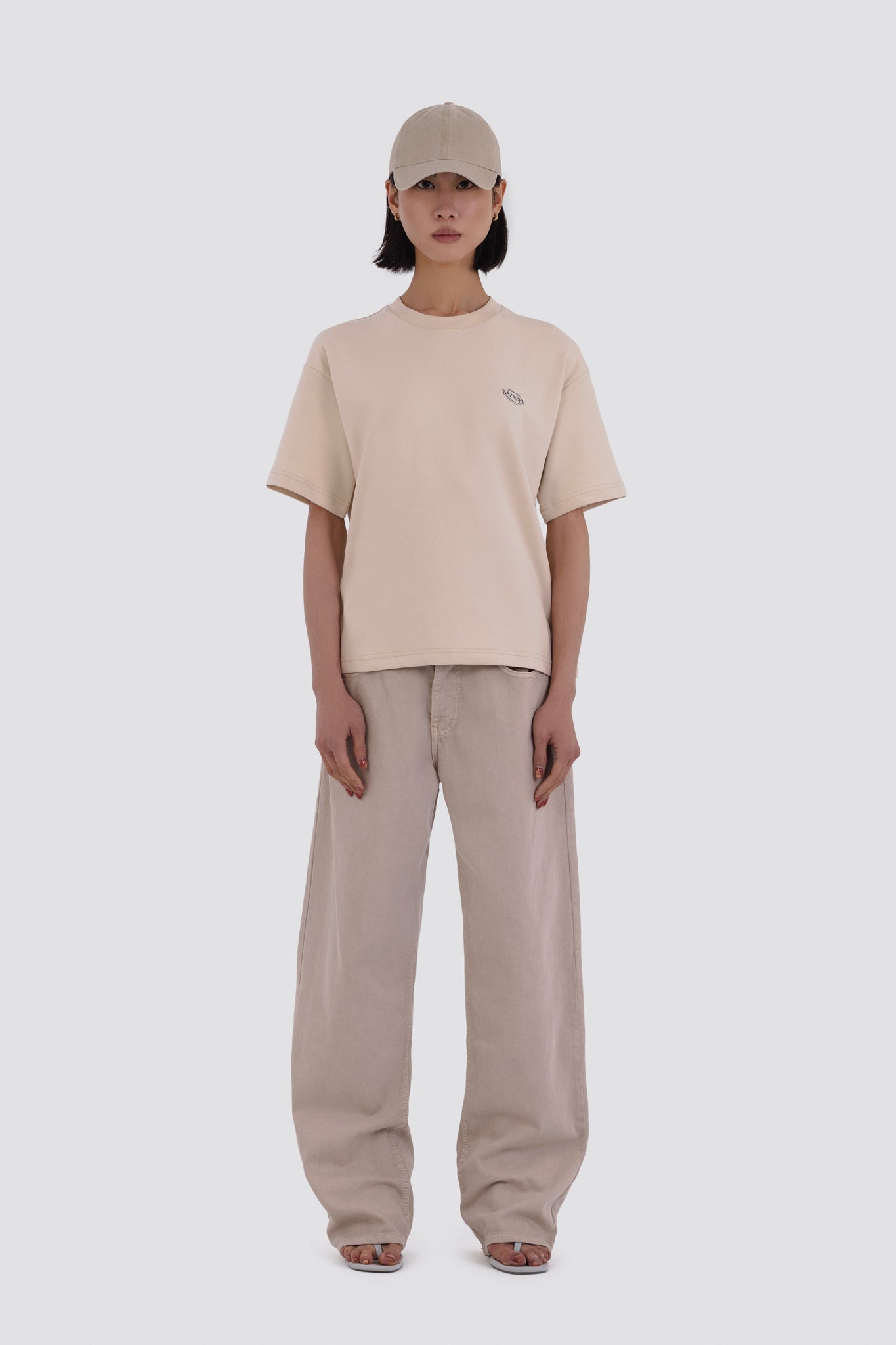 04X Oversized Taupe Not Everywhere T-Shirt
