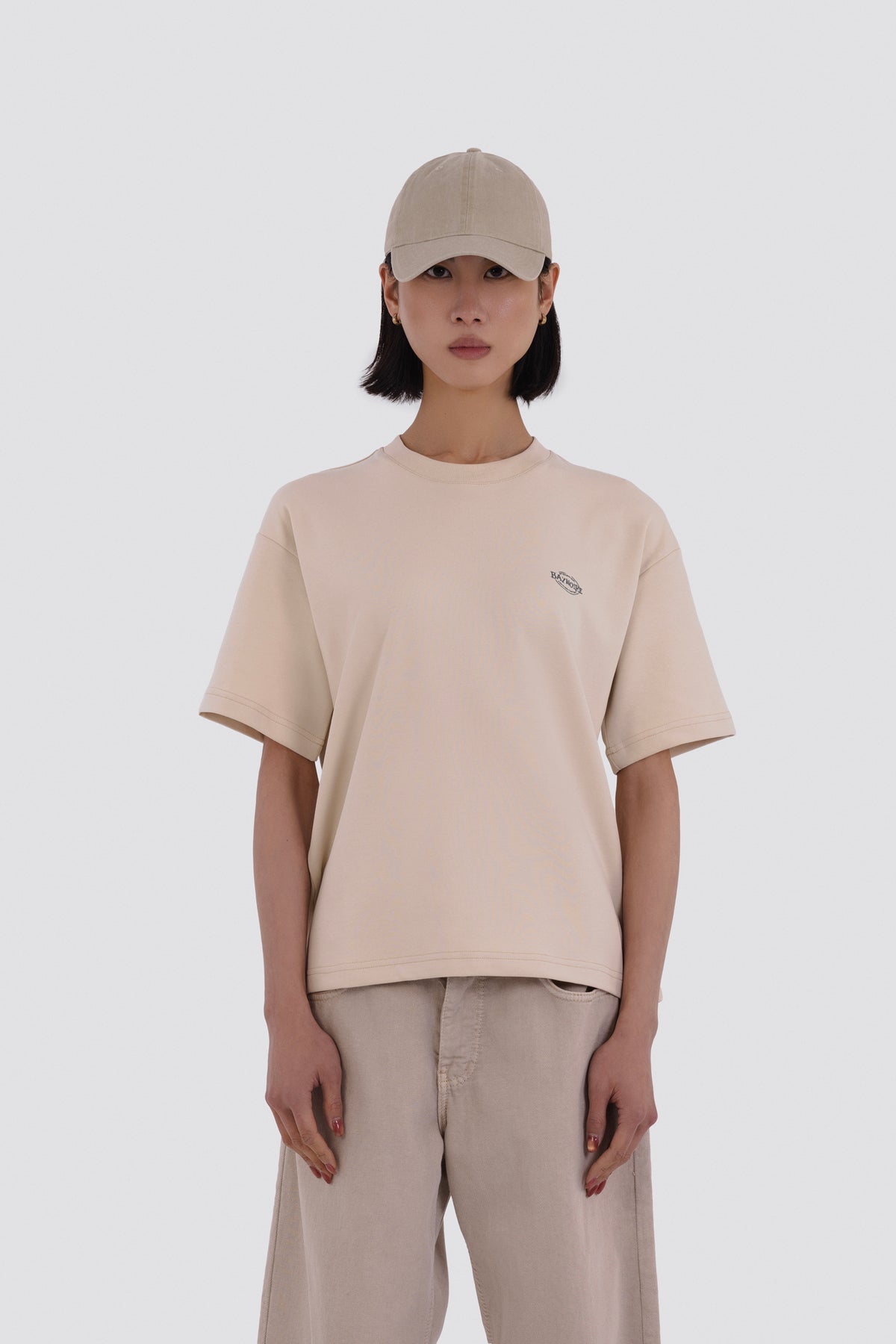 04X Oversized Taupe Not Everywhere T-Shirt