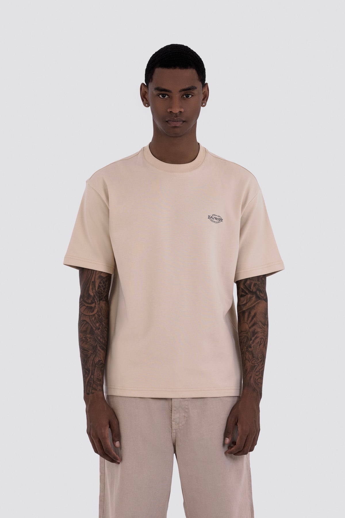 04X Oversized Taupe Not Everywhere T-Shirt