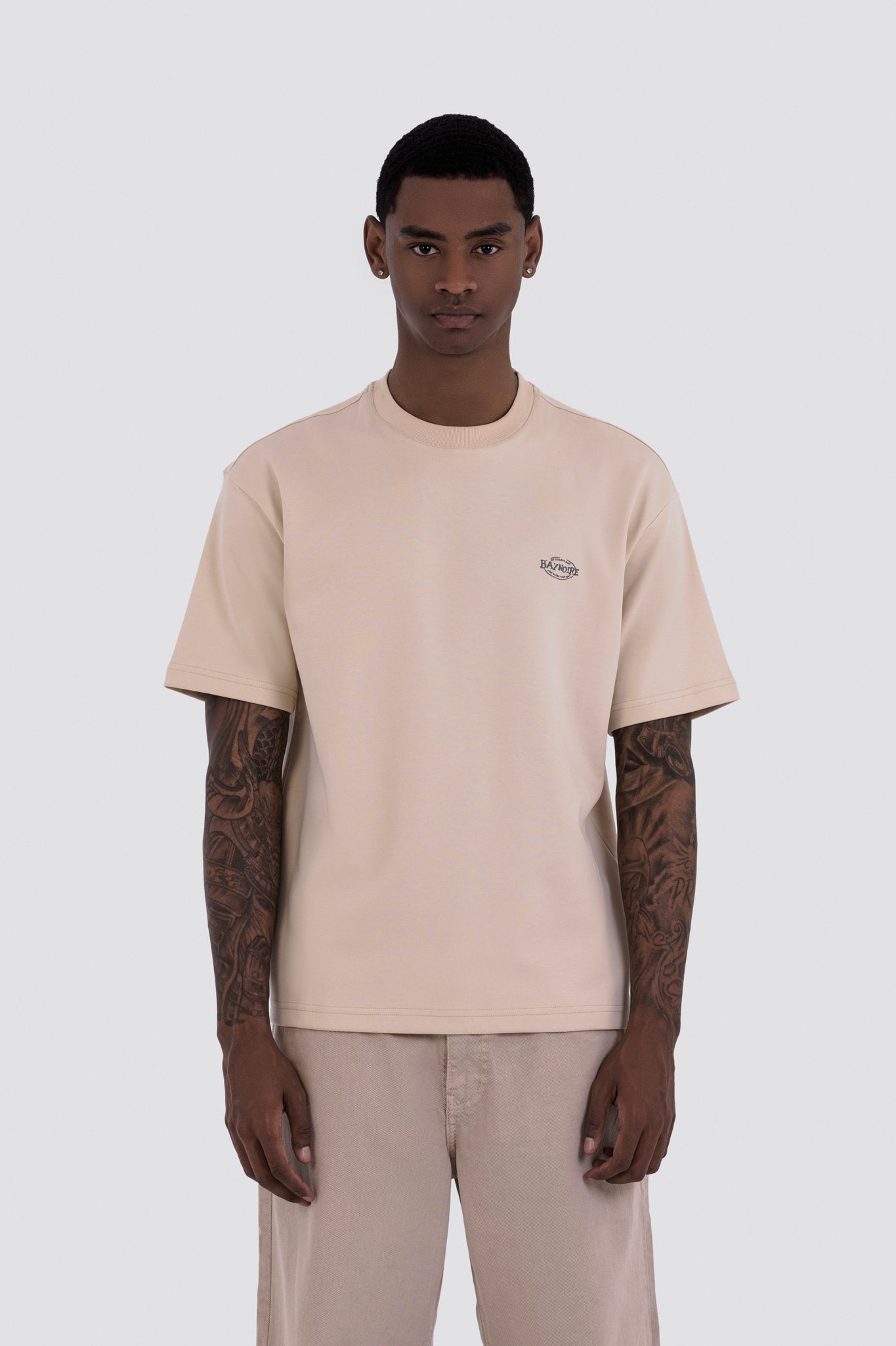 04X Oversized Taupe Not Everywhere T-Shirt