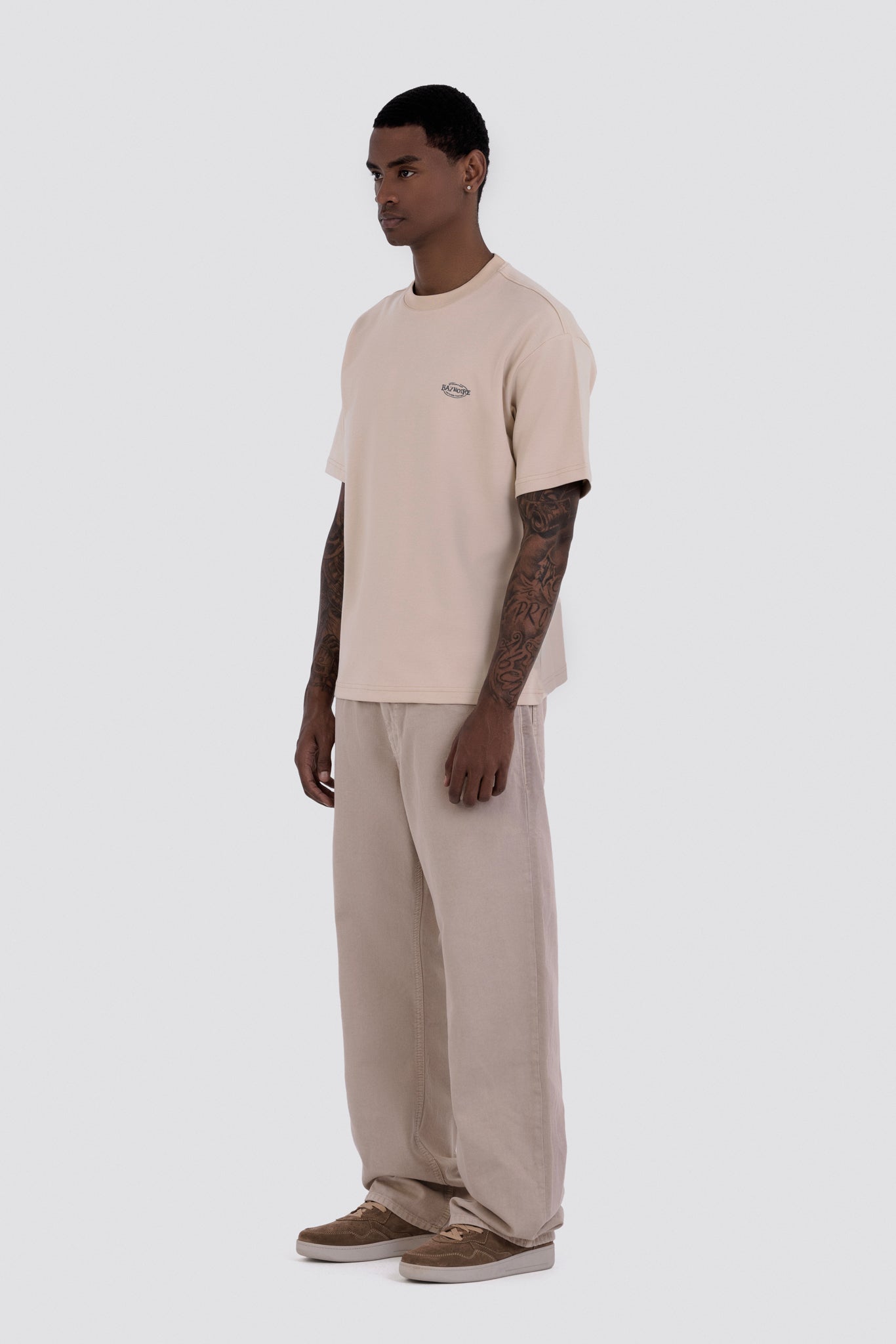 04X Oversized Taupe Not Everywhere T-Shirt