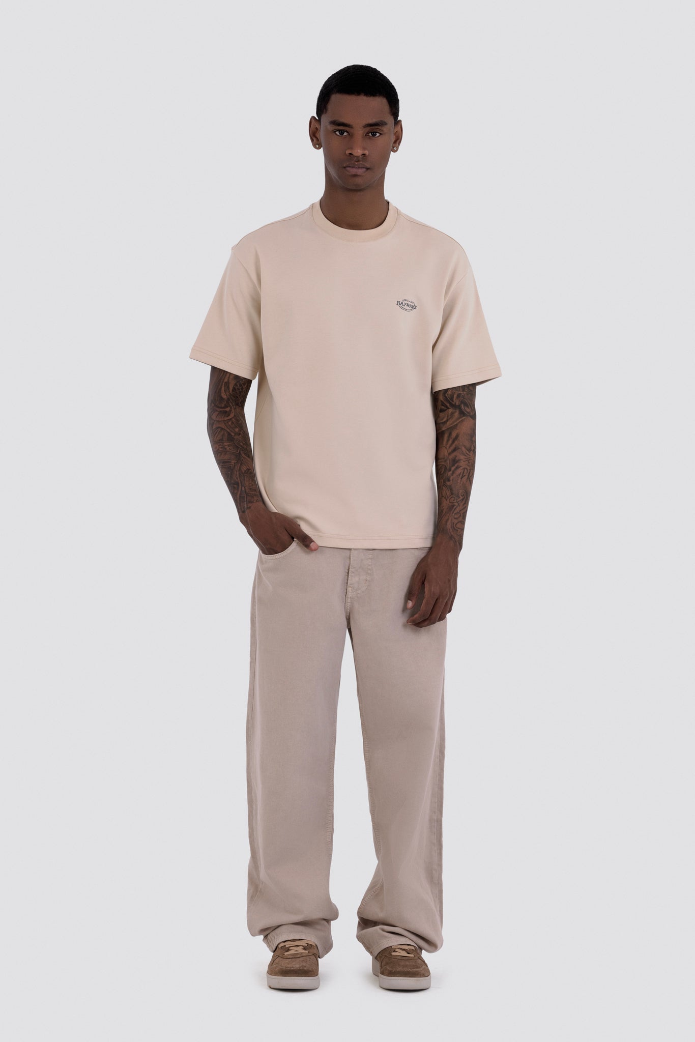 04X Oversized Taupe Not Everywhere T-Shirt