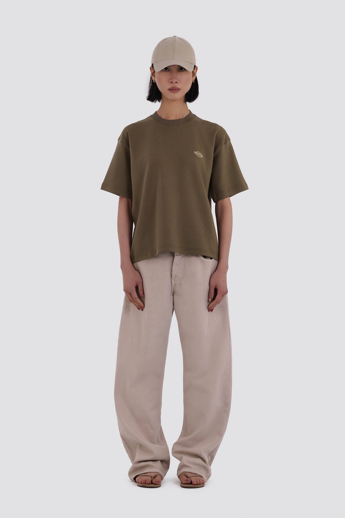 04X Oversized Olive Not Everywhere T-Shirt