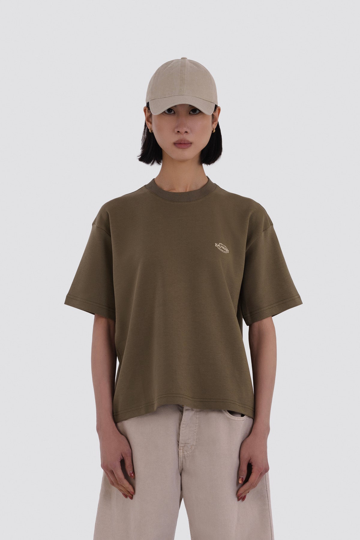 04X Oversized Olive Not Everywhere T-Shirt