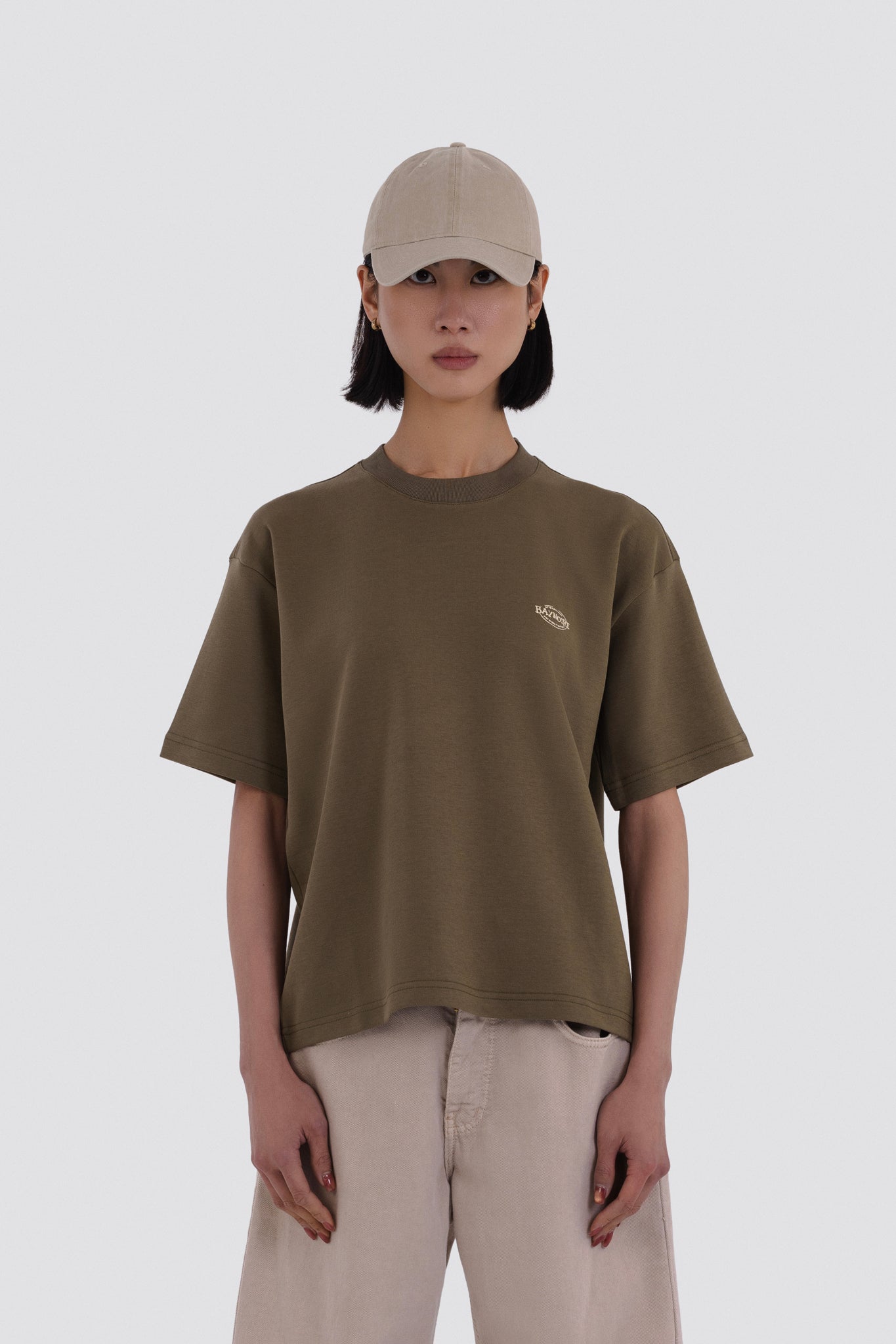 04X Oversized Olive Not Everywhere T-Shirt