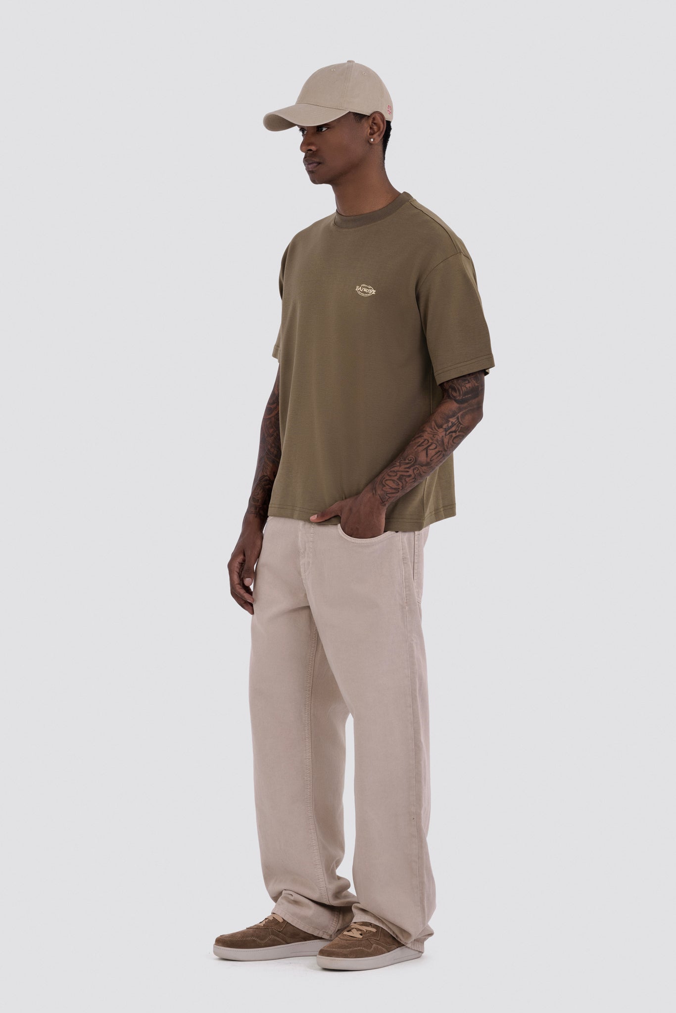 04X Oversized Olive Not Everywhere T-Shirt