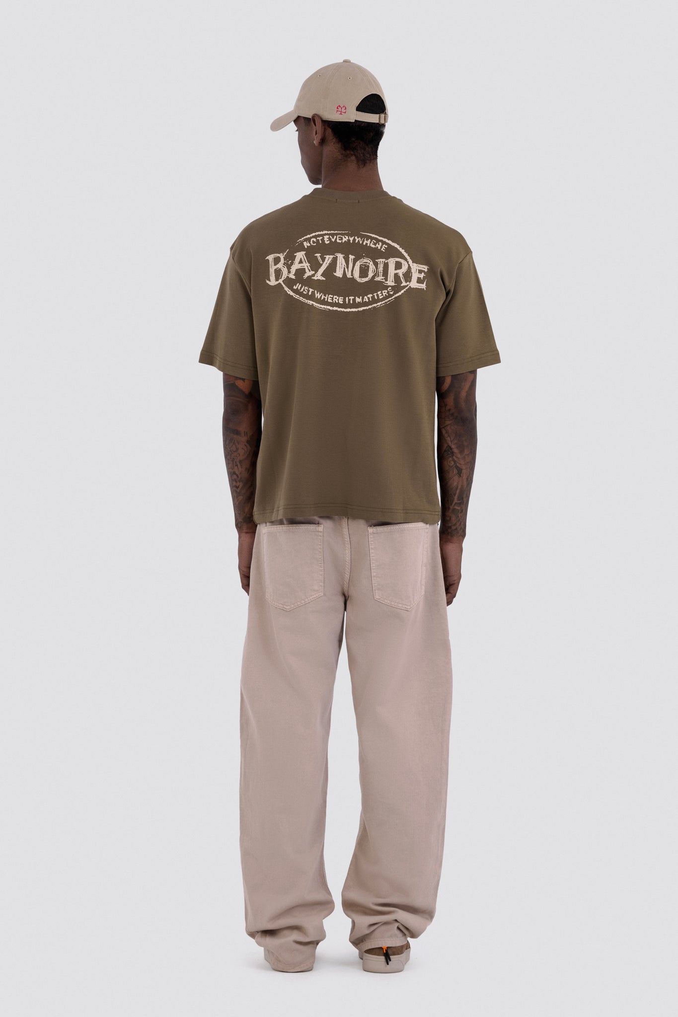 04X Oversized Olive Not Everywhere T-Shirt