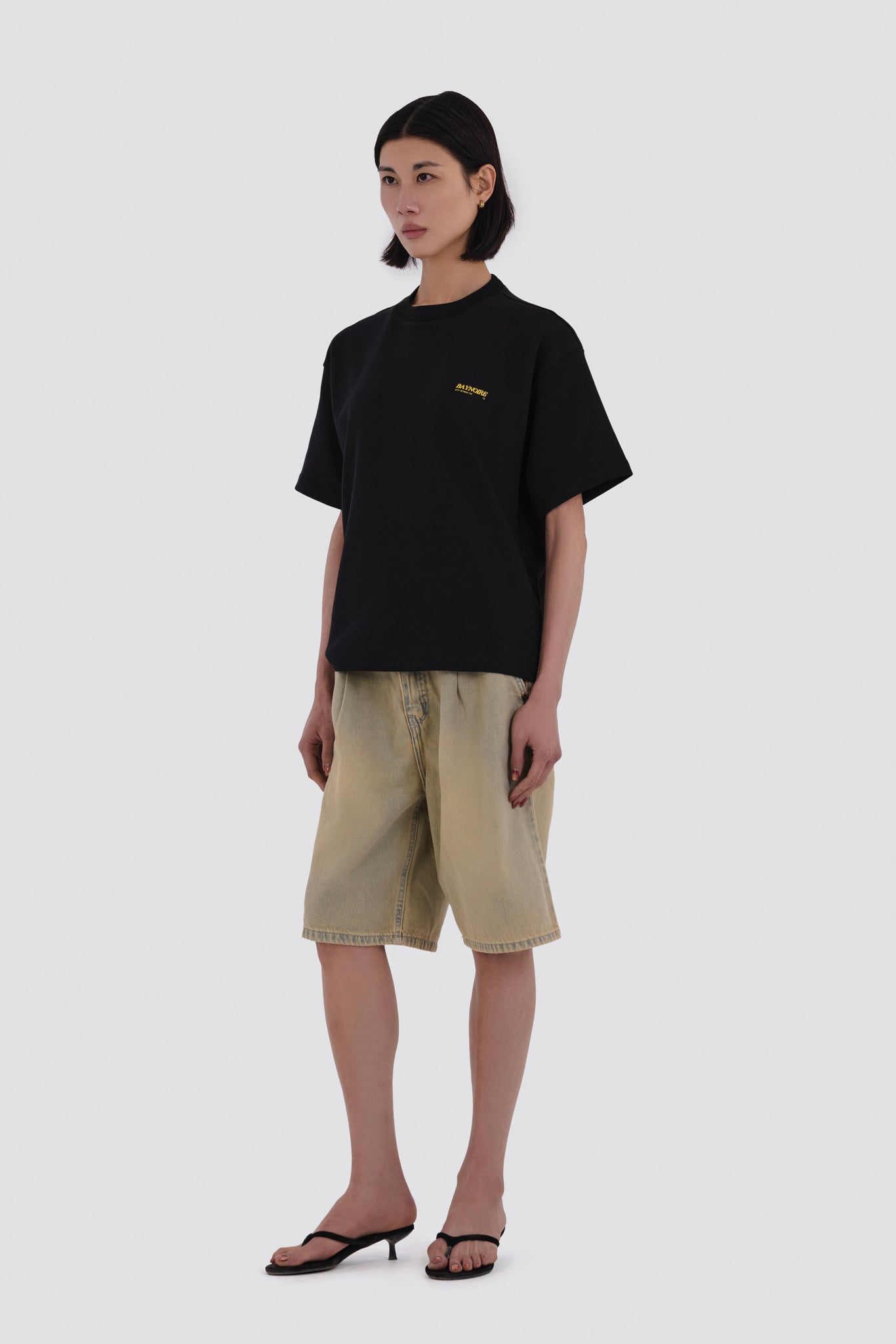 04X Oversized Black Pixel T-Shirt