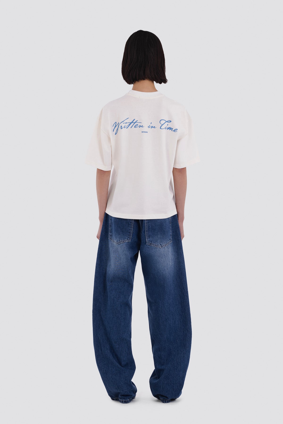 04X Oversized WIT White T-Shirt