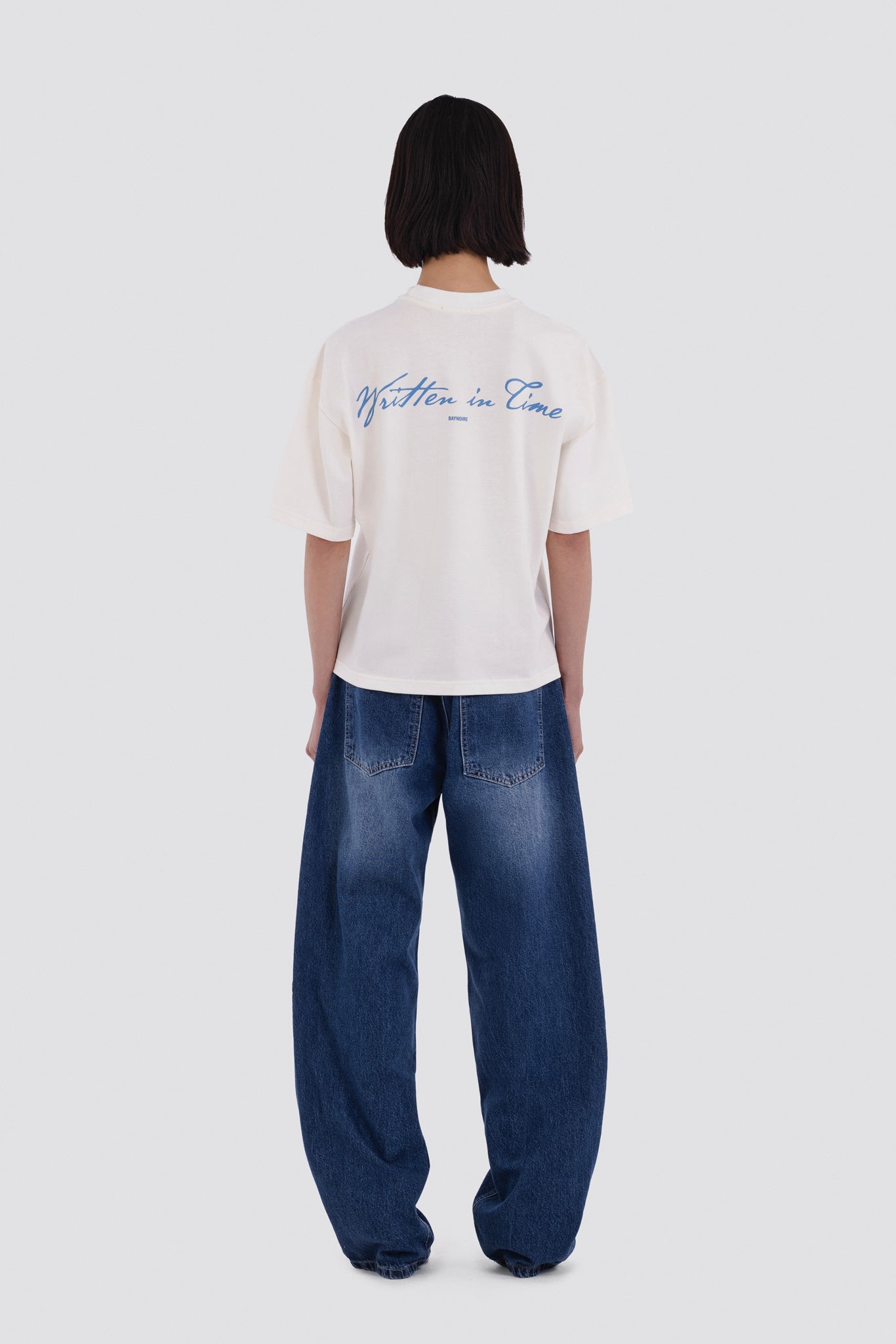 04X Oversized WIT White T-Shirt