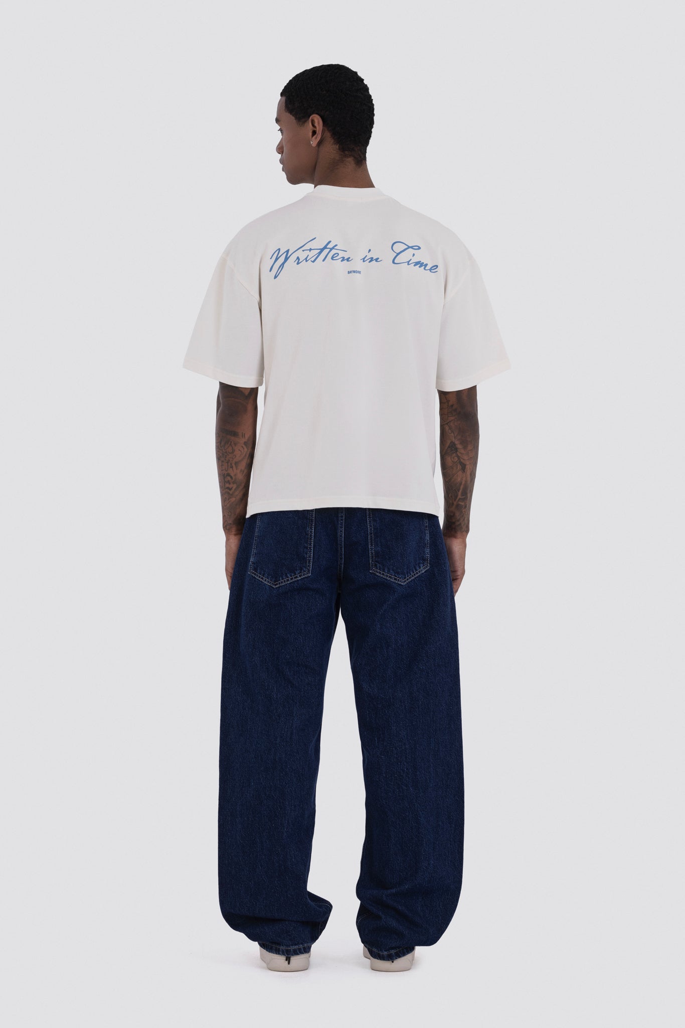04X Oversized WIT White T-Shirt