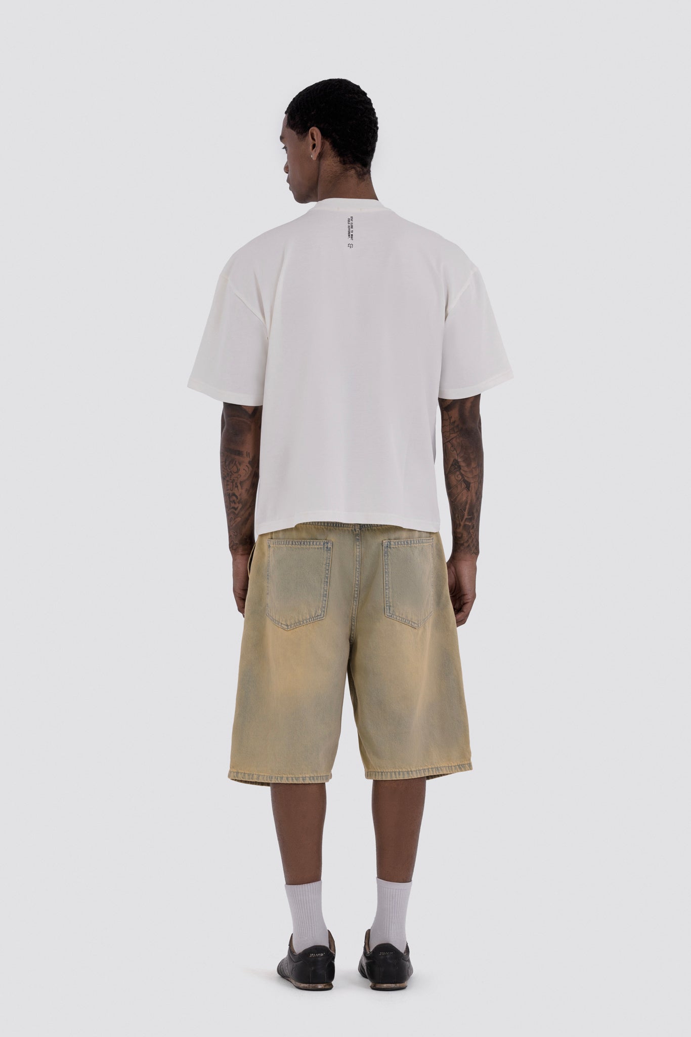 04X Oversized Stay Close White T-Shirt