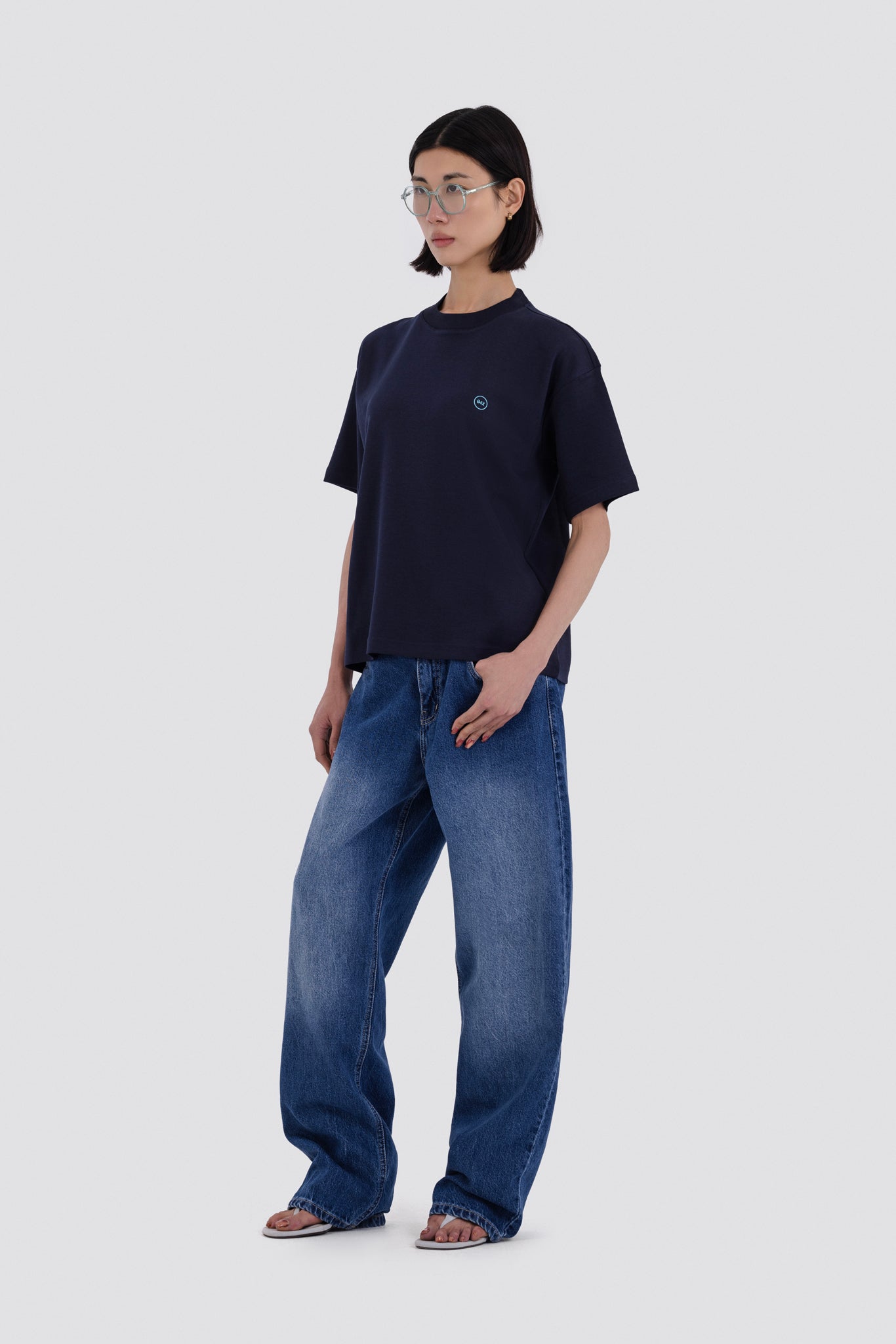 04X Oversized Navy EPCXV T-Shirt