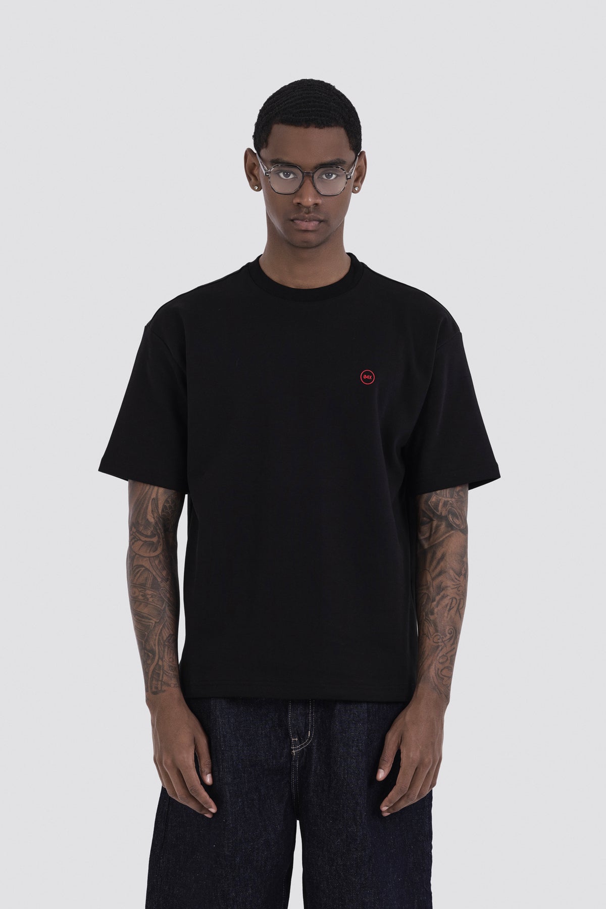 04X Oversized Black EPCXV T-Shirt