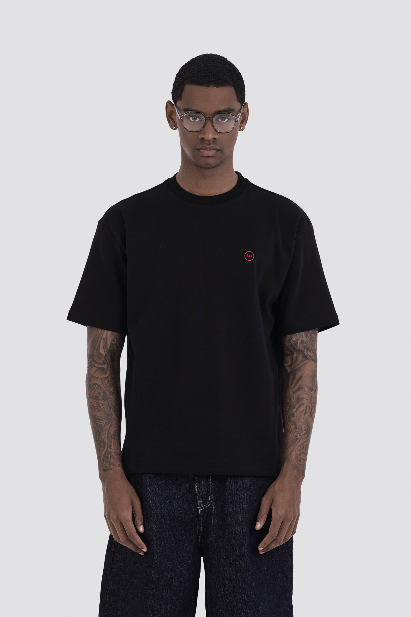 04X Oversized Black EPCXV T-Shirt