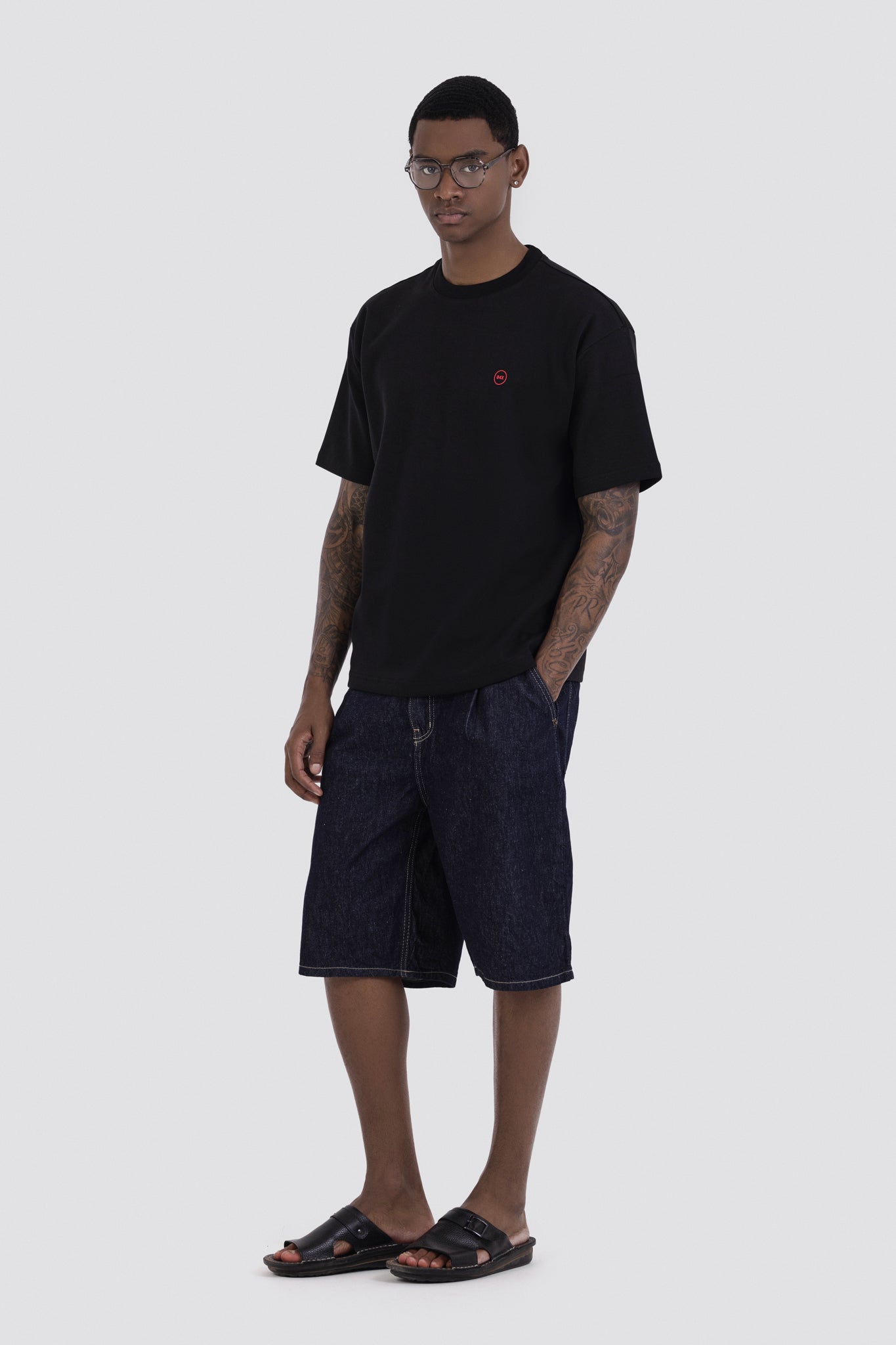 04X Oversized Black EPCXV T-Shirt