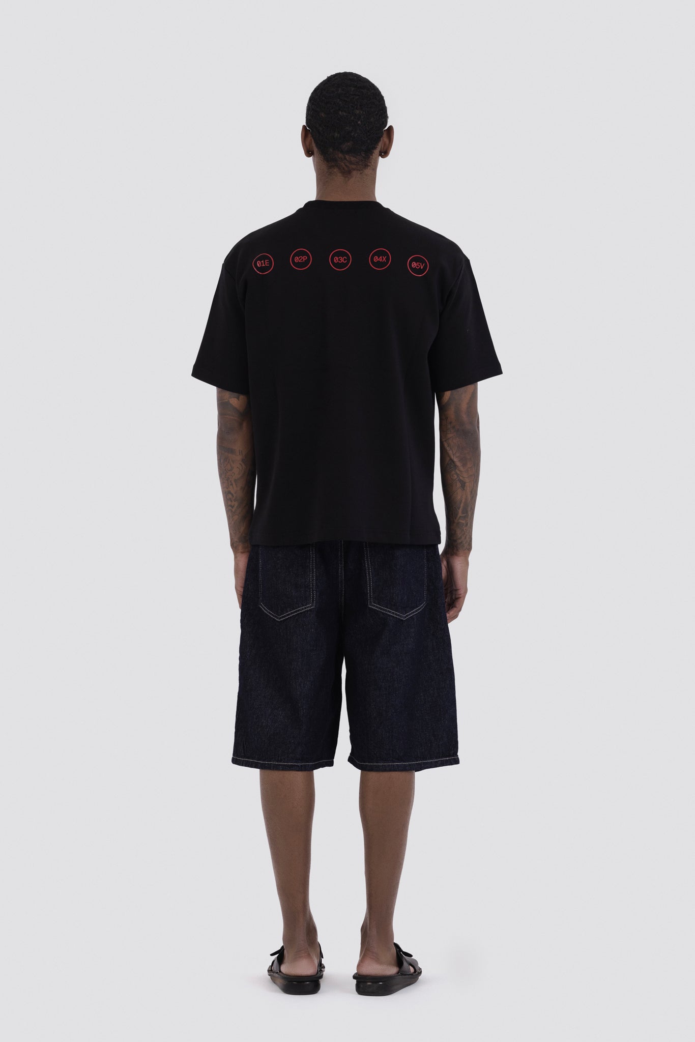 04X Oversized Black EPCXV T-Shirt